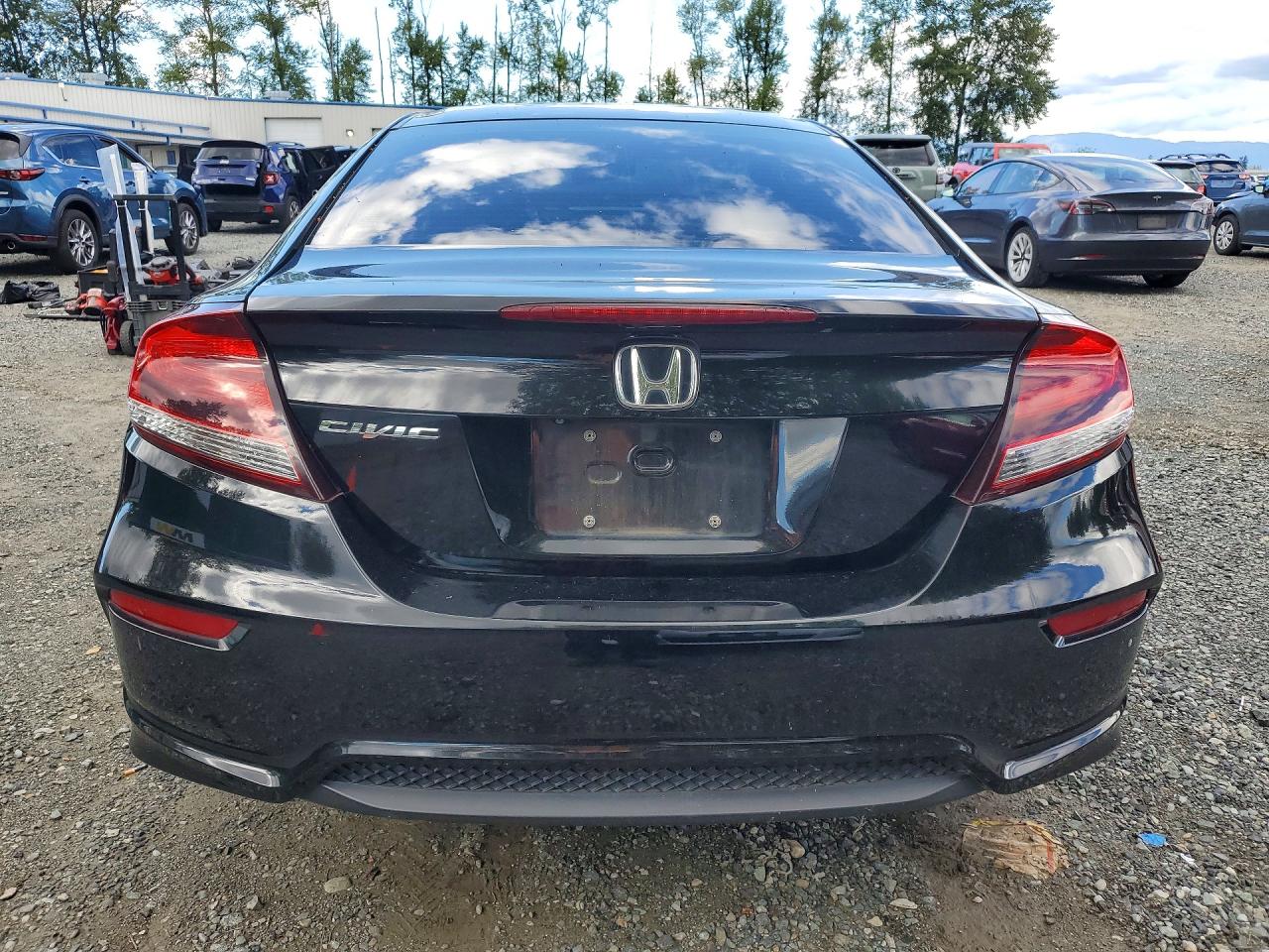 2014 Honda Civic Ex Black vin: 2HGFG3B89EH511785