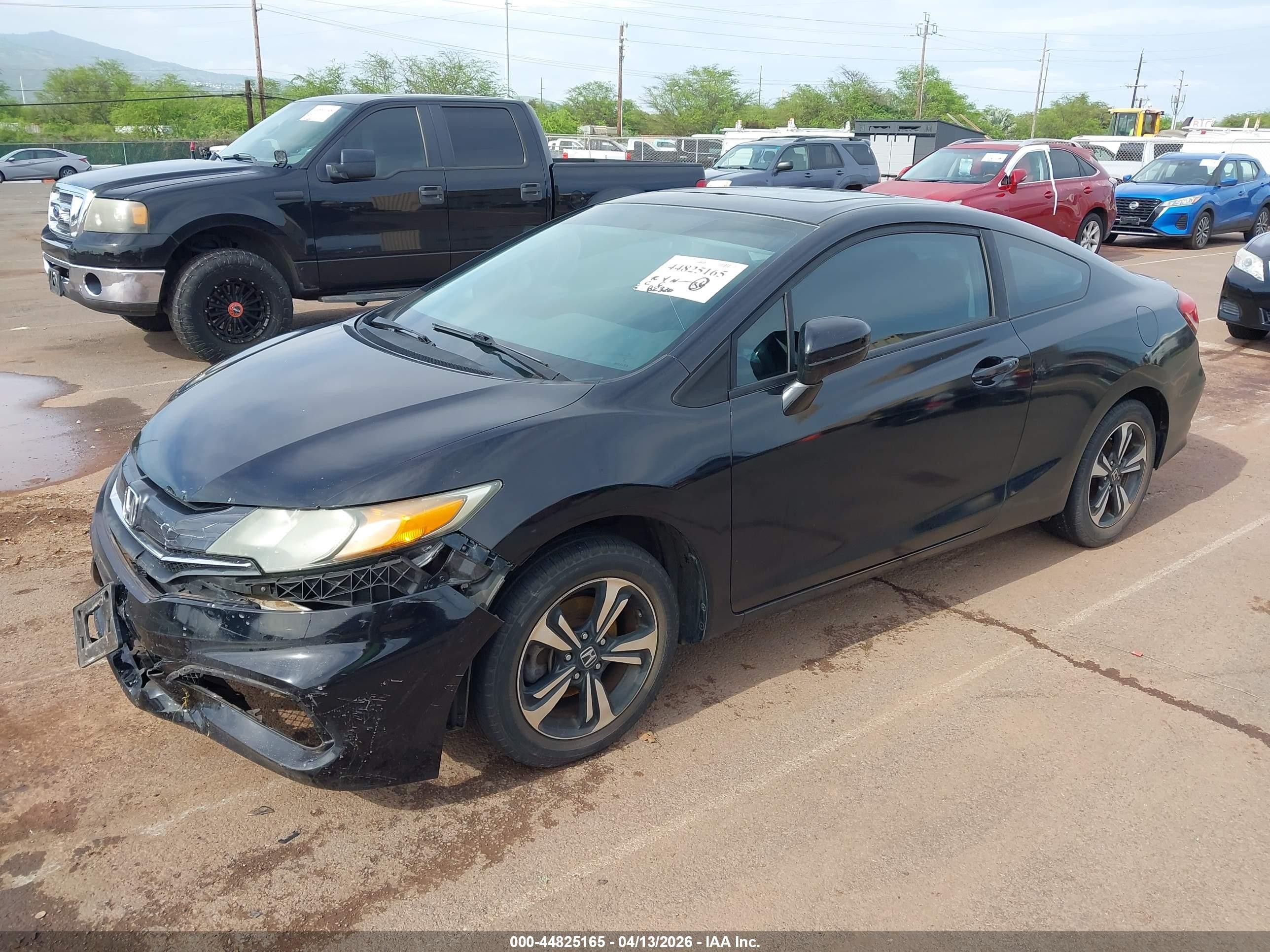 2014 Honda Civic Ex Black vin: 2HGFG3B89EH521779