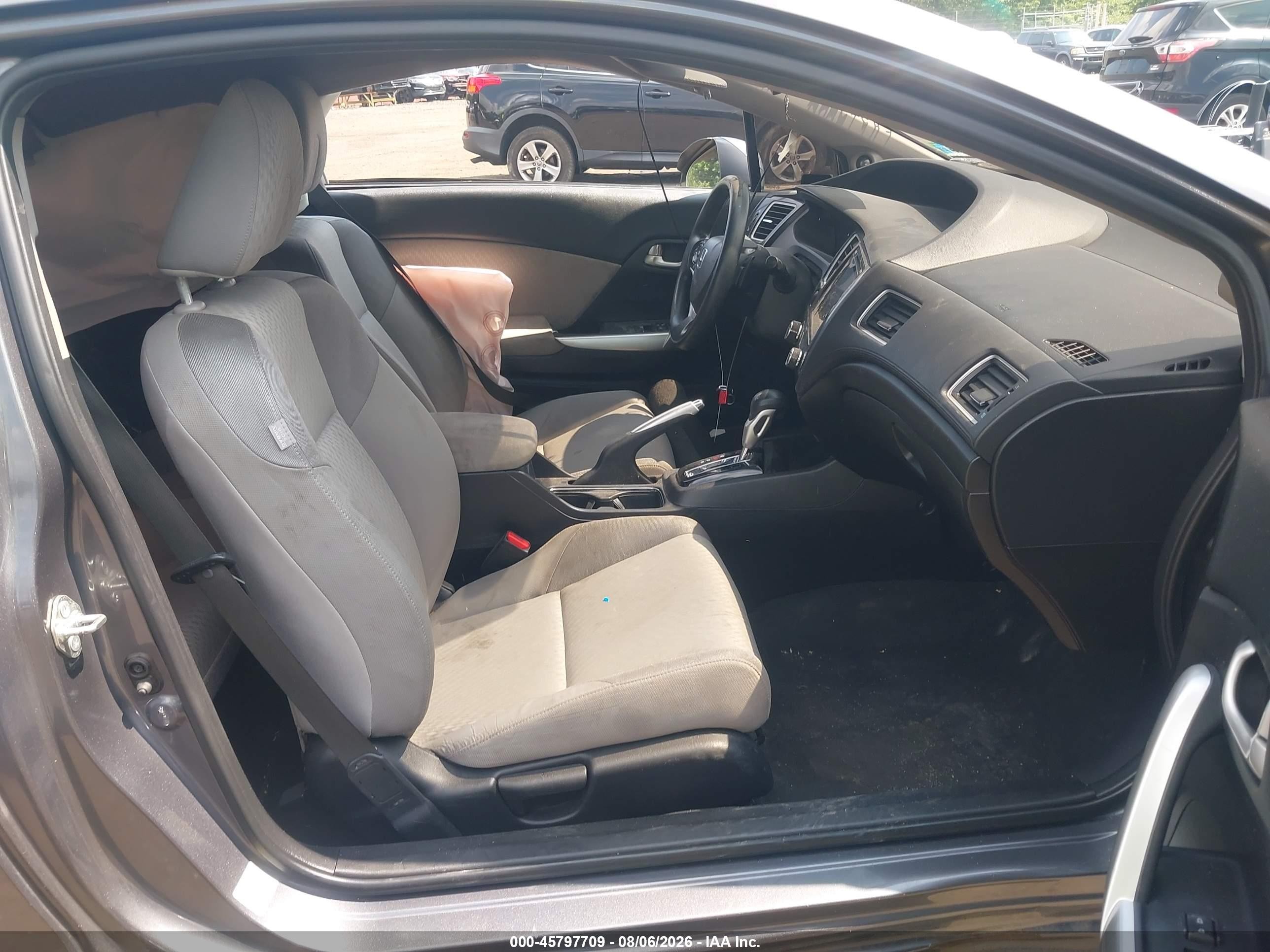 2014 Honda Civic Ex Серый vin: 2HGFG3B89EH525444