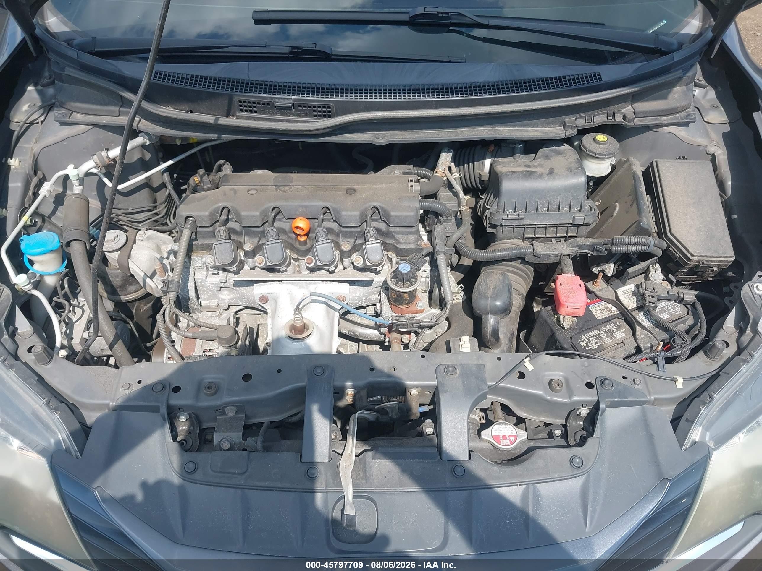 2014 Honda Civic Ex Серый vin: 2HGFG3B89EH525444