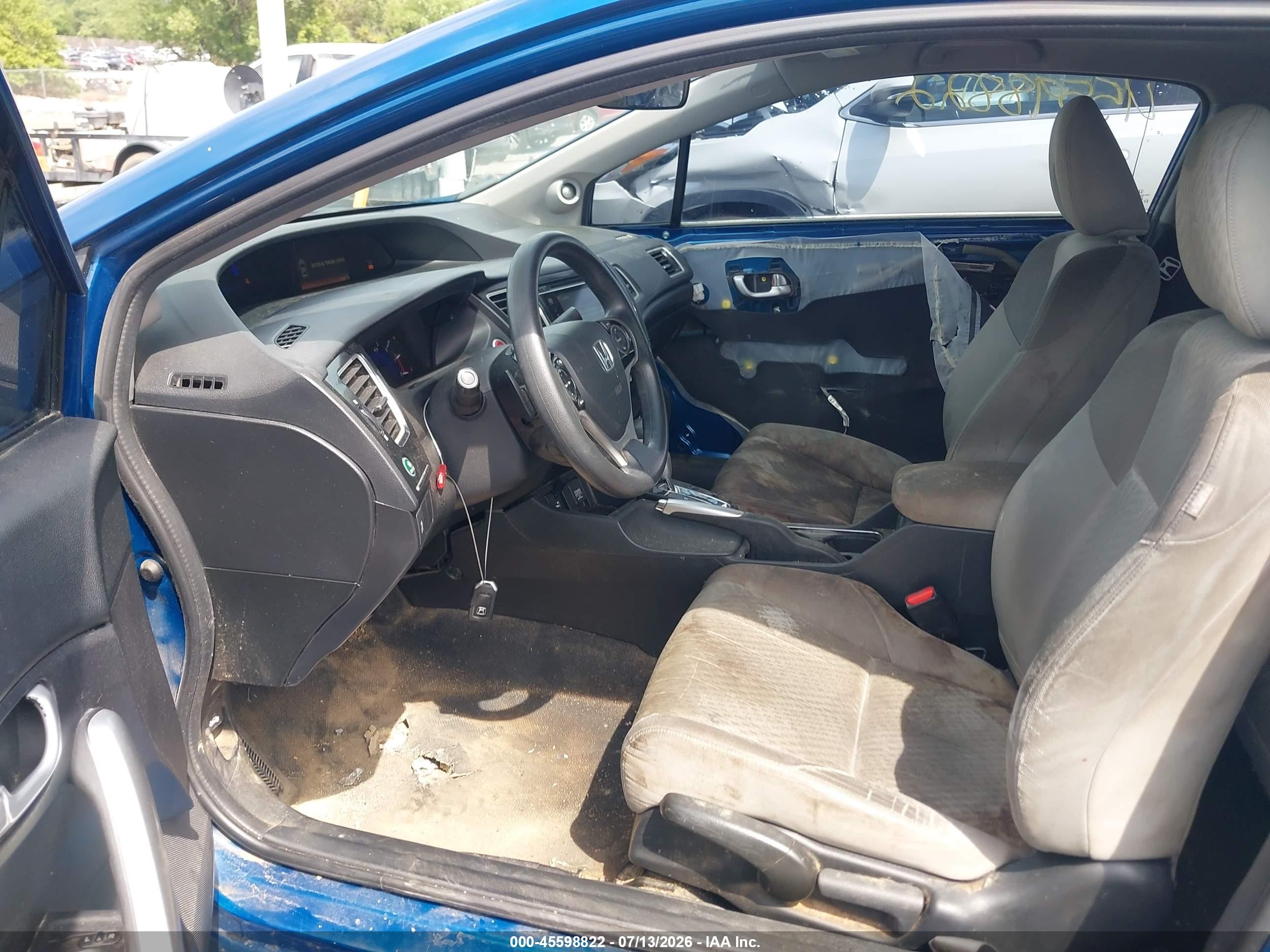 2014 Honda Civic Ex Blue vin: 2HGFG3B89EH525671