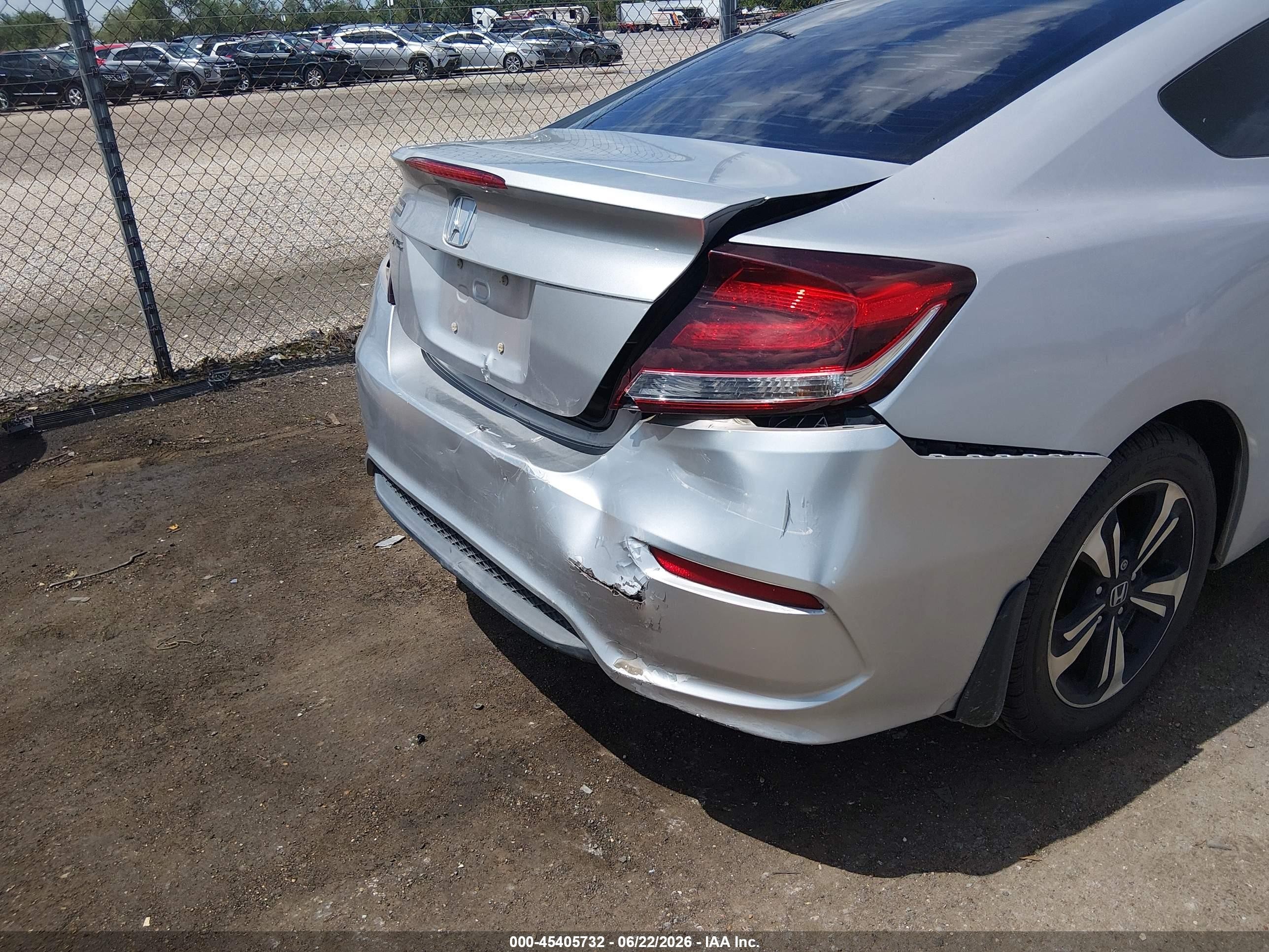 2015 Honda Civic Ex Silver vin: 2HGFG3B89FH501694