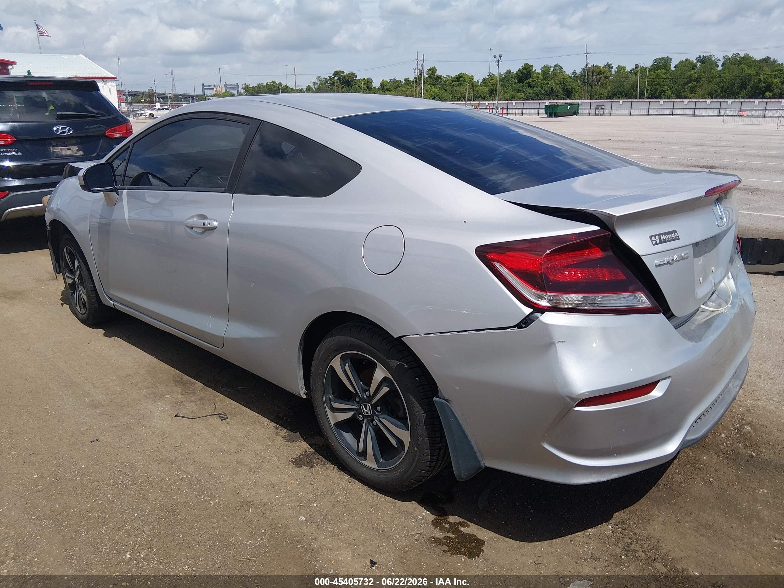 2015 Honda Civic Ex Silver vin: 2HGFG3B89FH501694