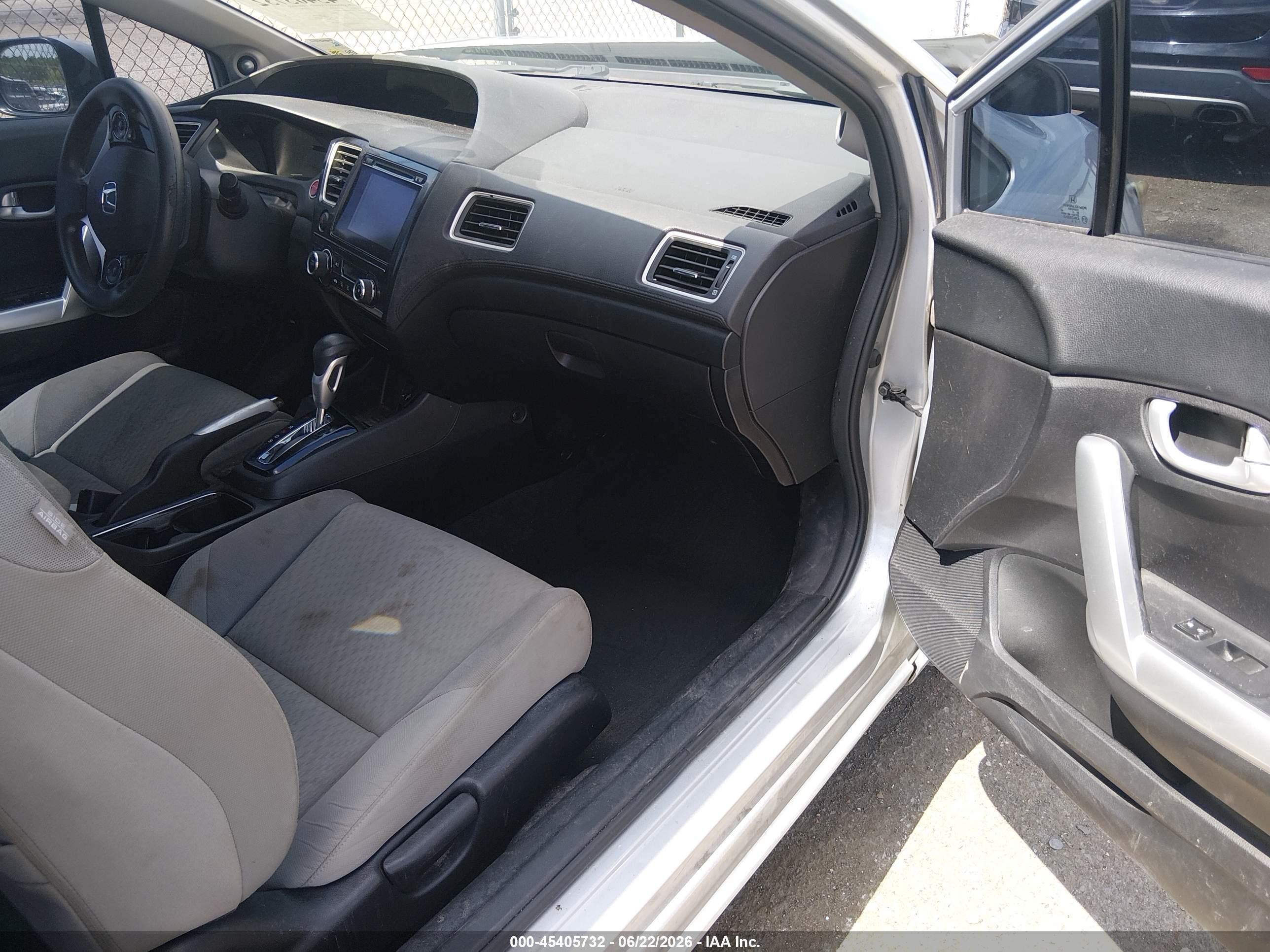 2015 Honda Civic Ex Silver vin: 2HGFG3B89FH501694