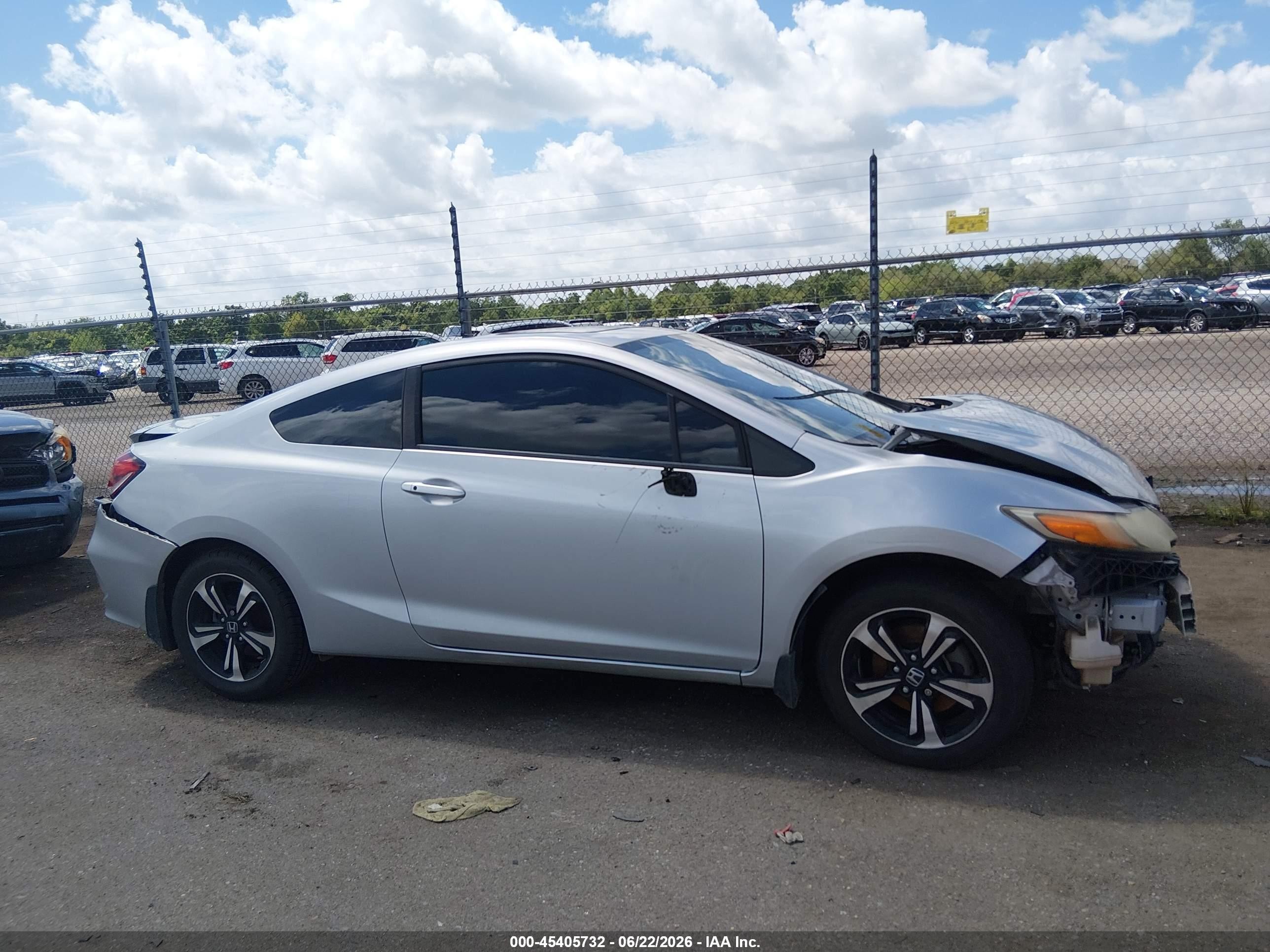2015 Honda Civic Ex Silver vin: 2HGFG3B89FH501694