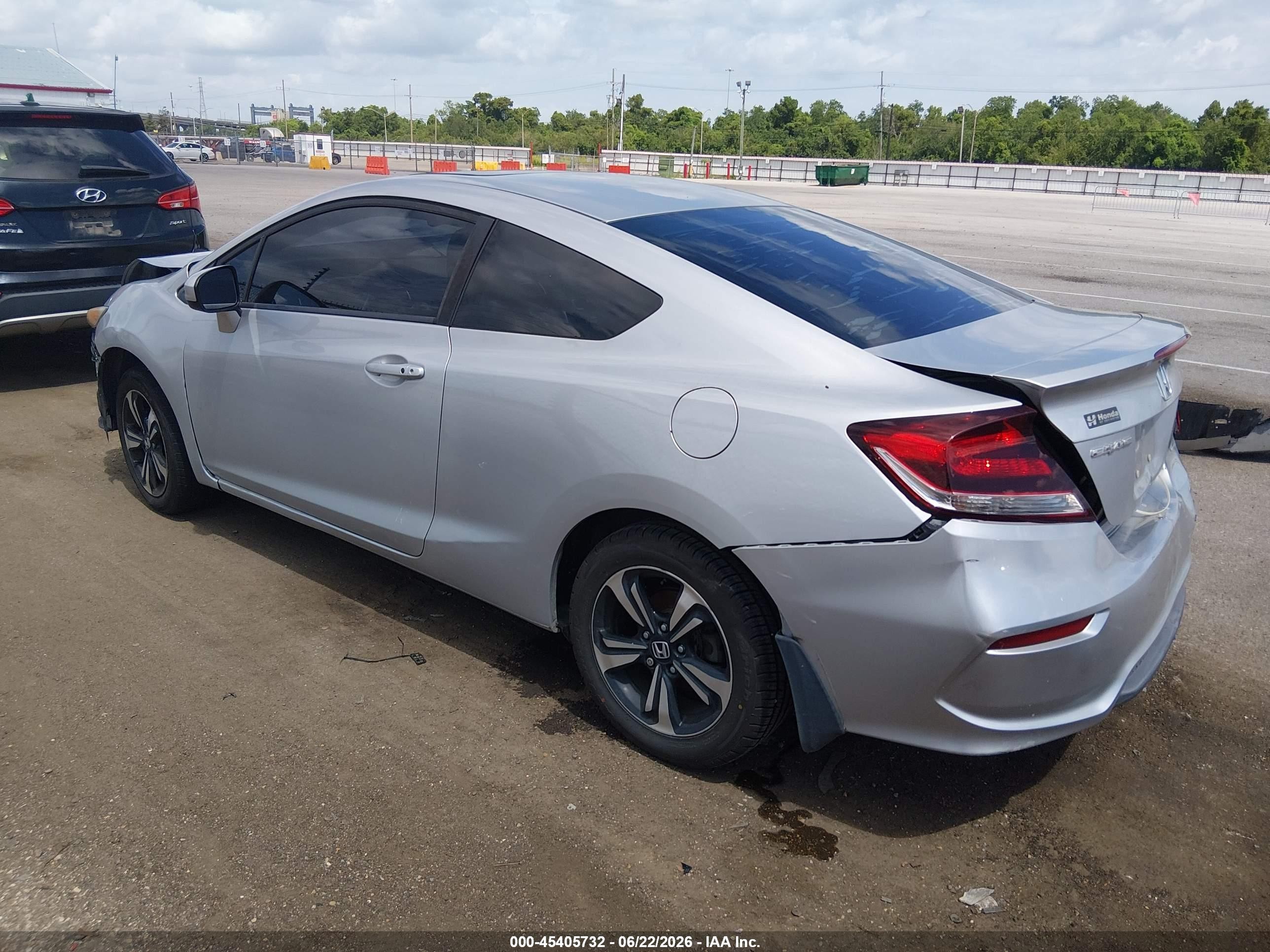2015 Honda Civic Ex Silver vin: 2HGFG3B89FH501694