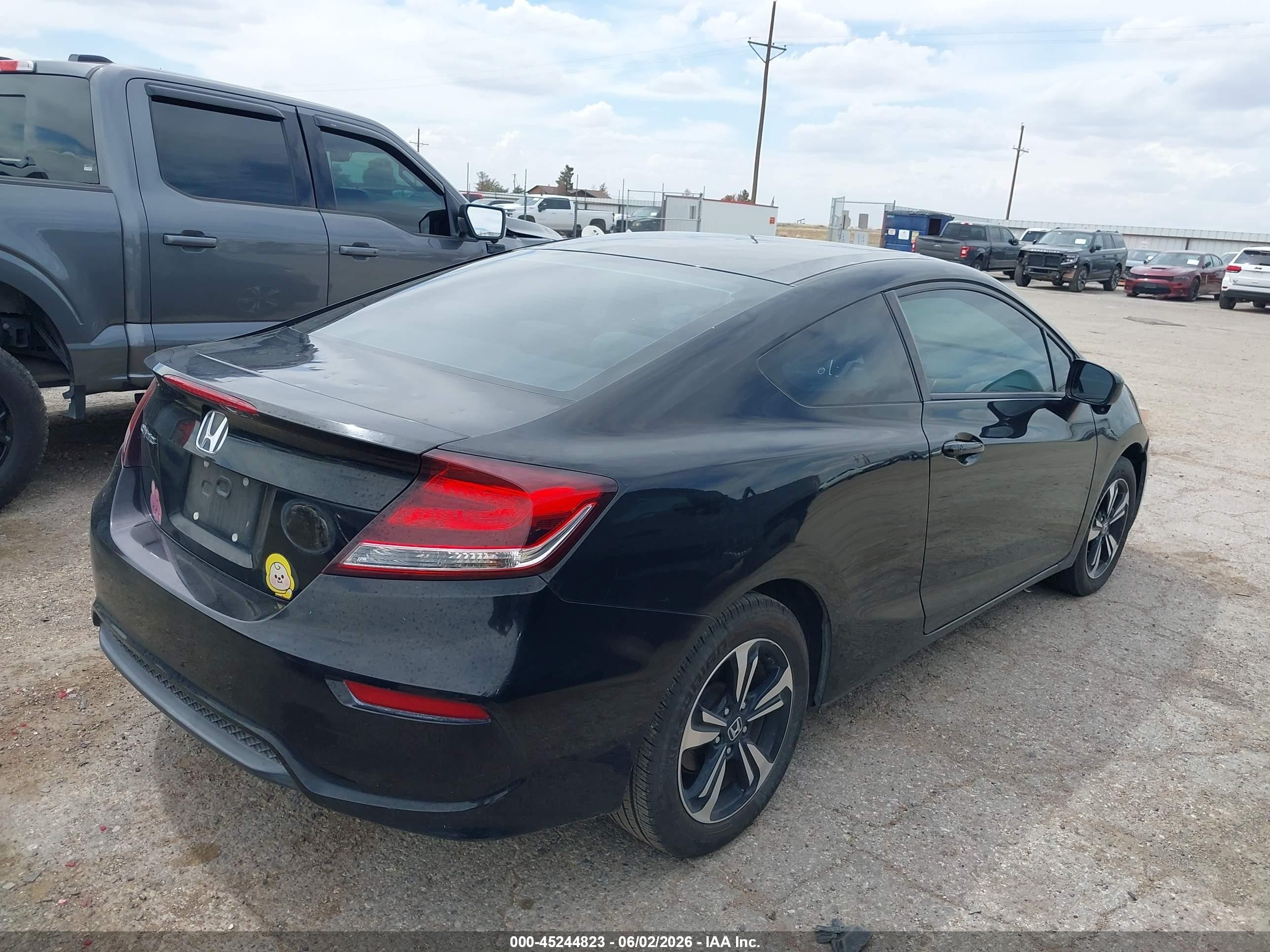 2015 Honda Civic Ex Black vin: 2HGFG3B89FH503221