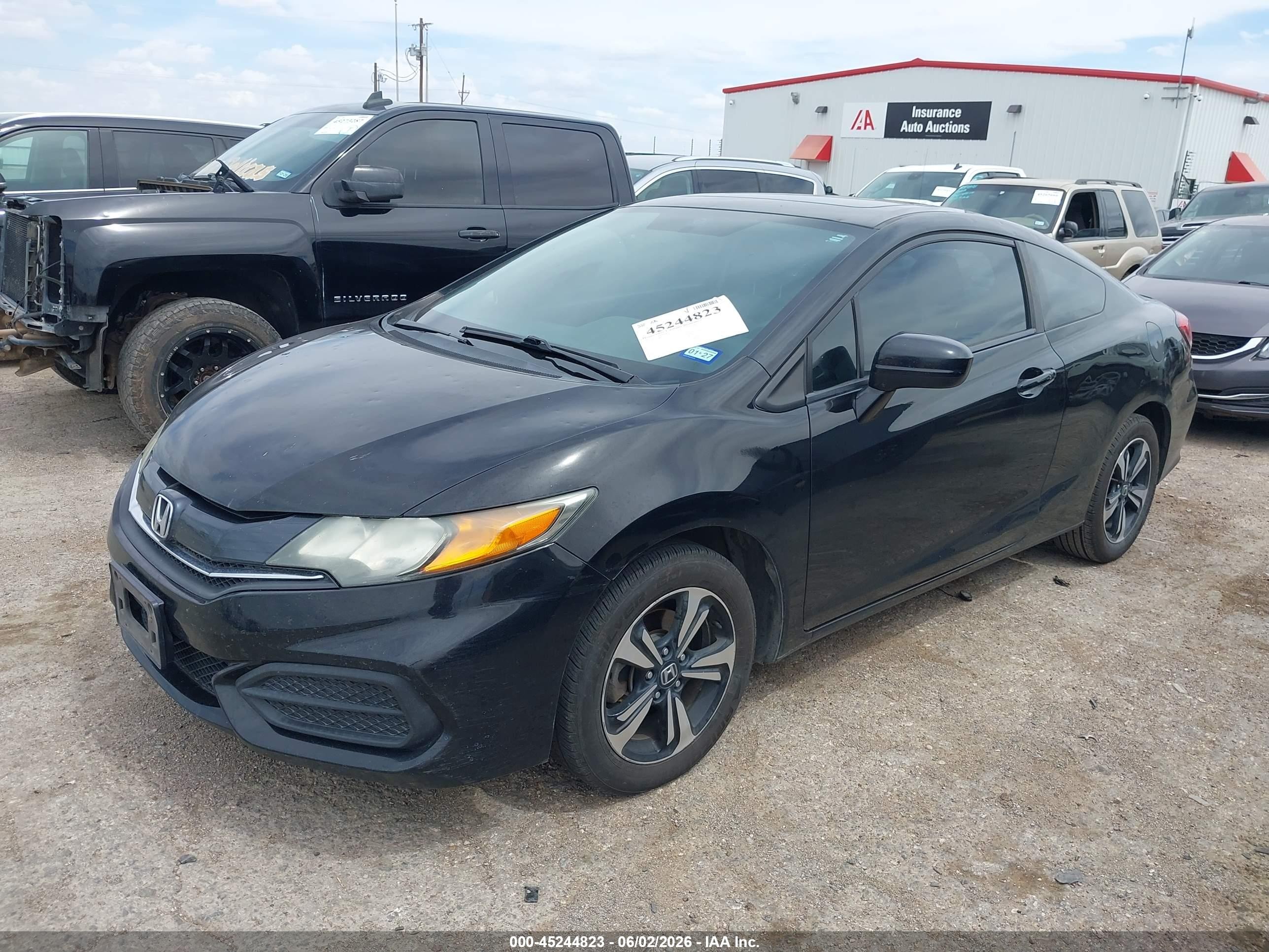 2015 Honda Civic Ex Black vin: 2HGFG3B89FH503221