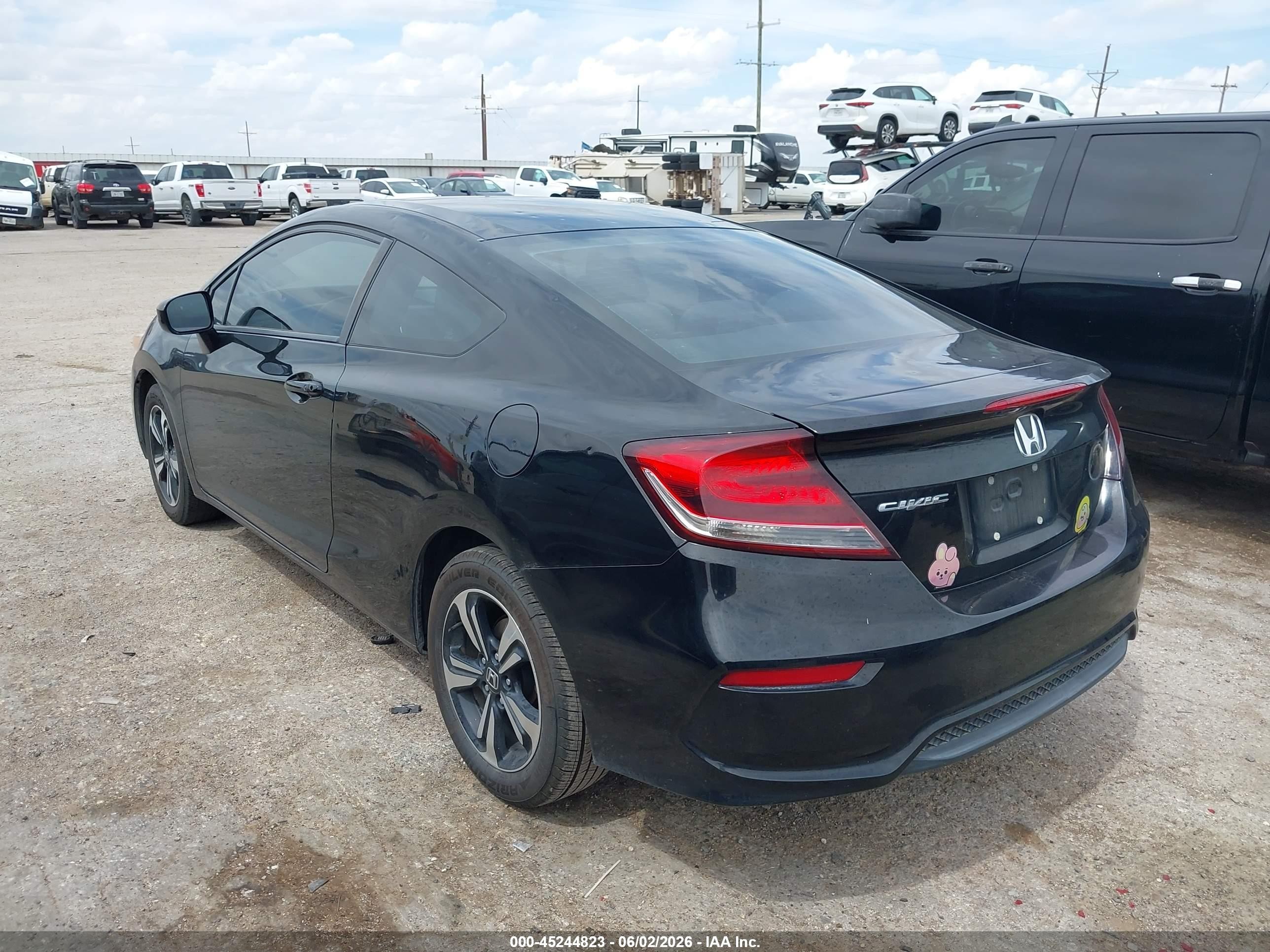 2015 Honda Civic Ex Black vin: 2HGFG3B89FH503221