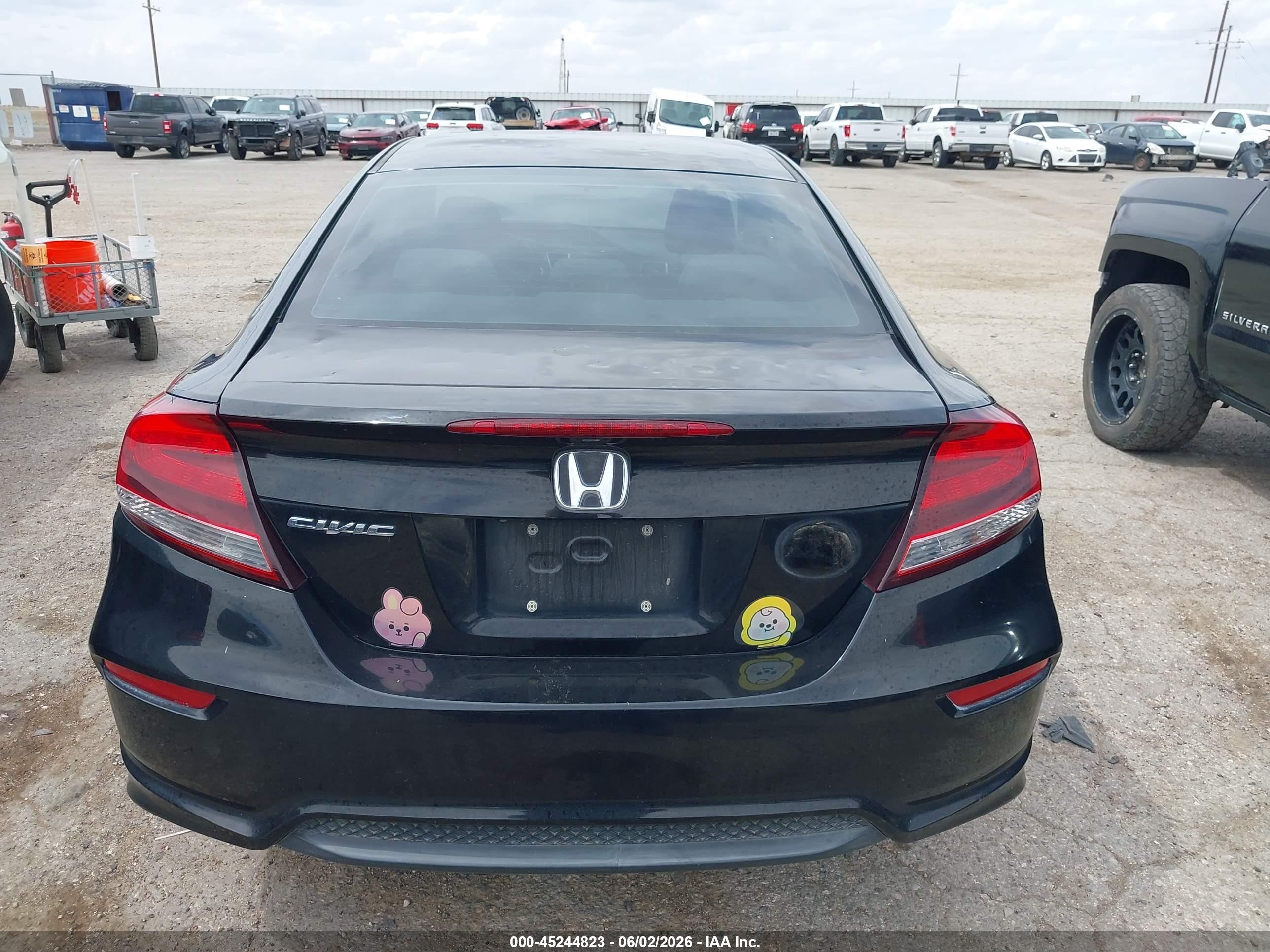 2015 Honda Civic Ex Black vin: 2HGFG3B89FH503221