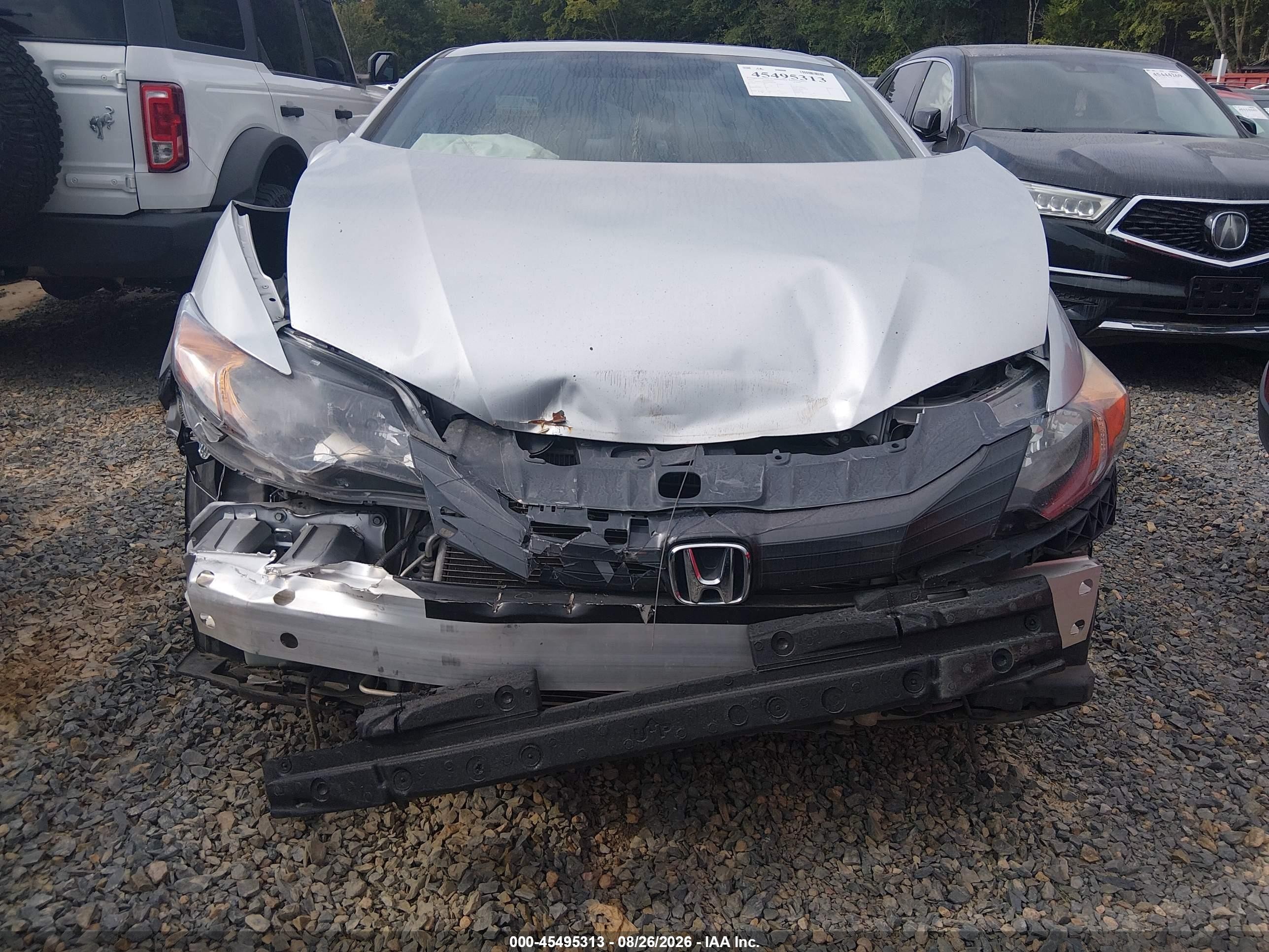 2015 Honda Civic Ex Silver vin: 2HGFG3B89FH508130