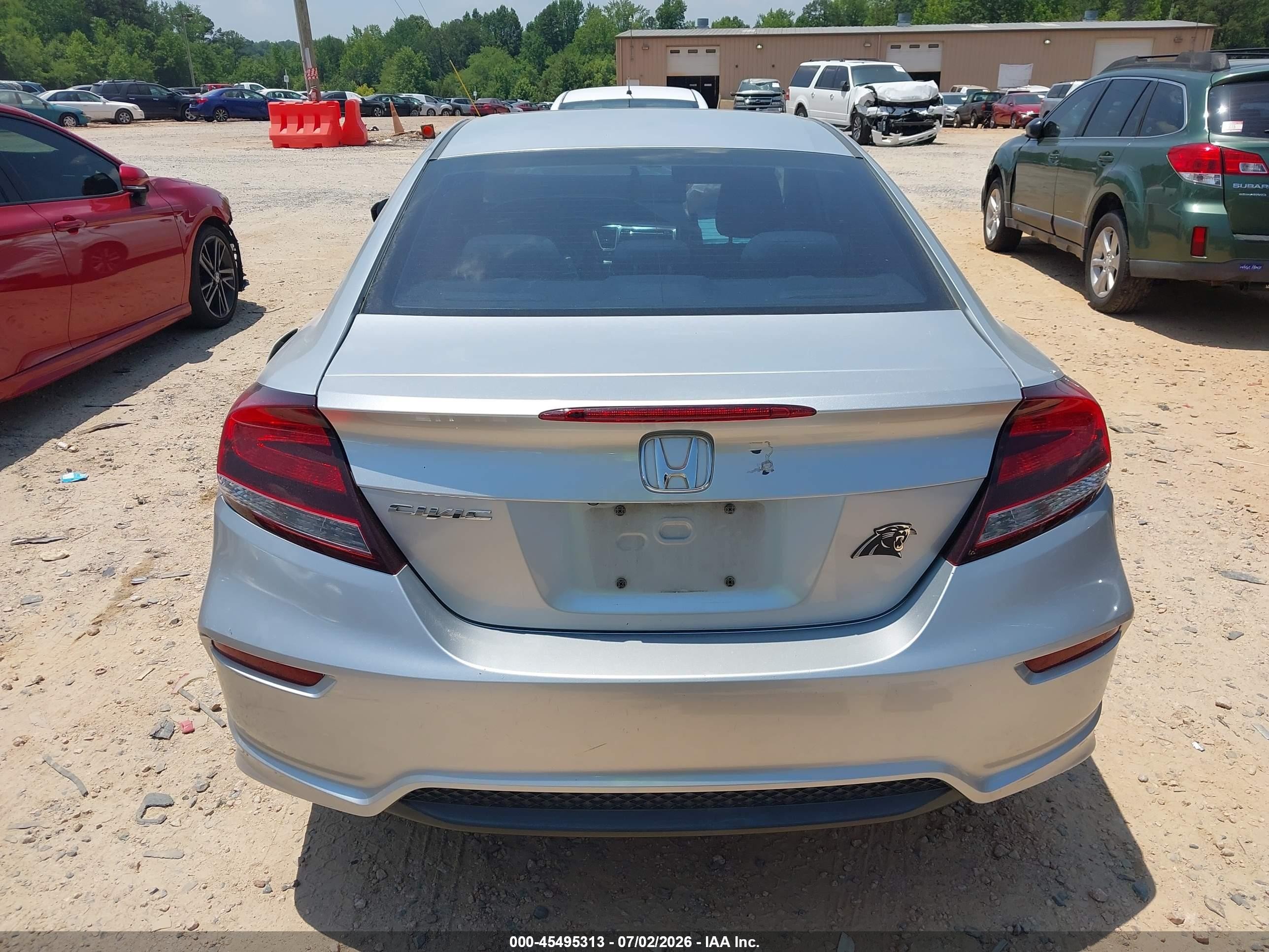 2015 Honda Civic Ex Silver vin: 2HGFG3B89FH508130