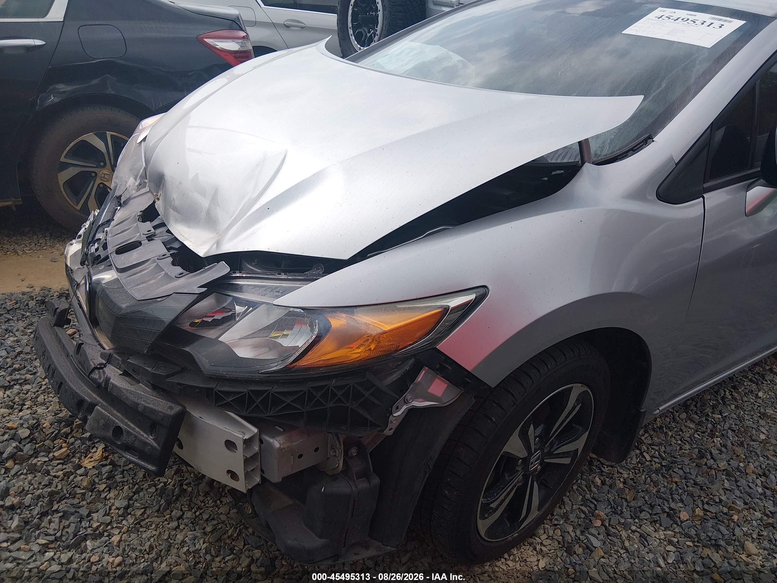 2015 Honda Civic Ex Silver vin: 2HGFG3B89FH508130