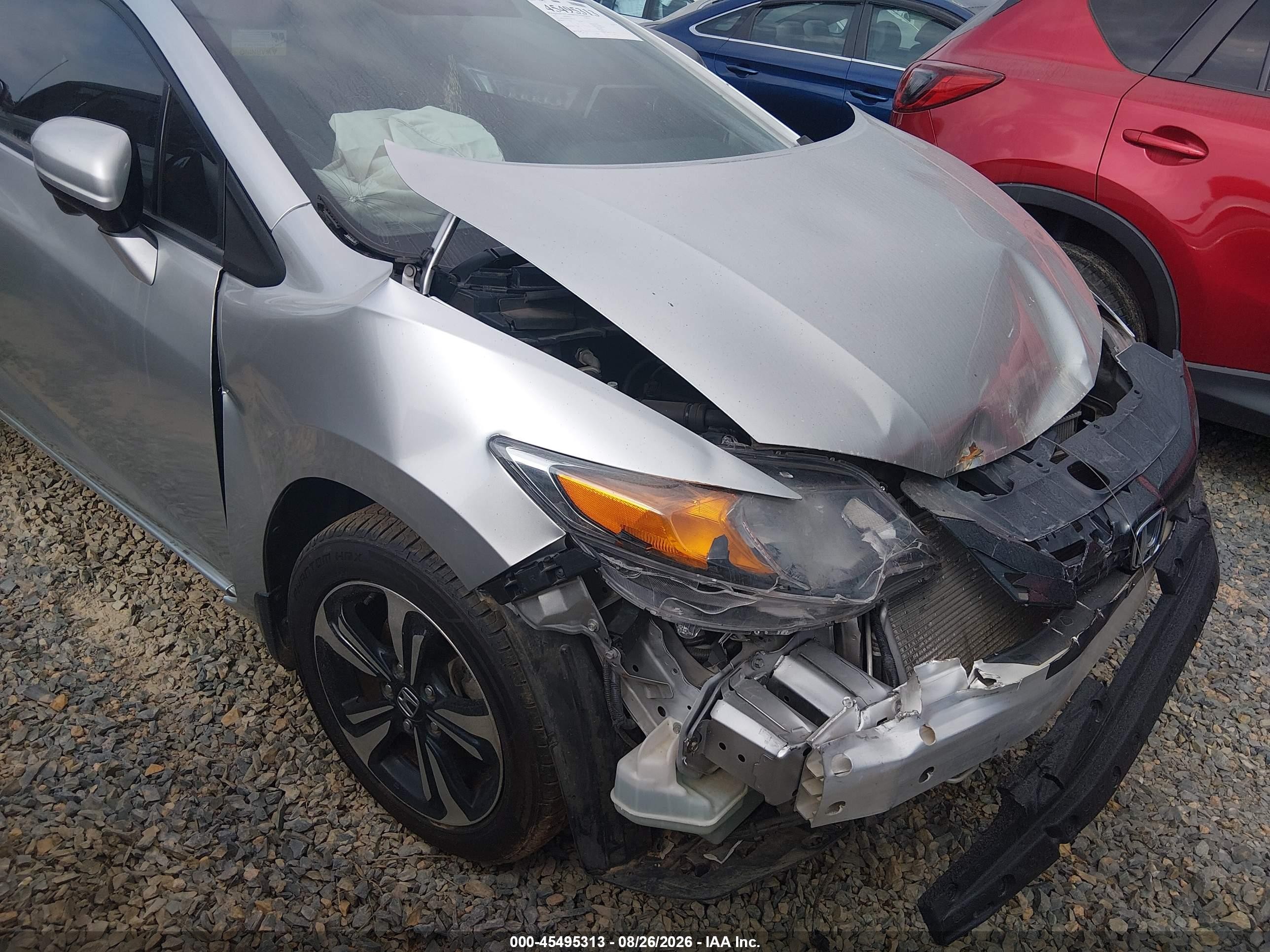 2015 Honda Civic Ex Silver vin: 2HGFG3B89FH508130