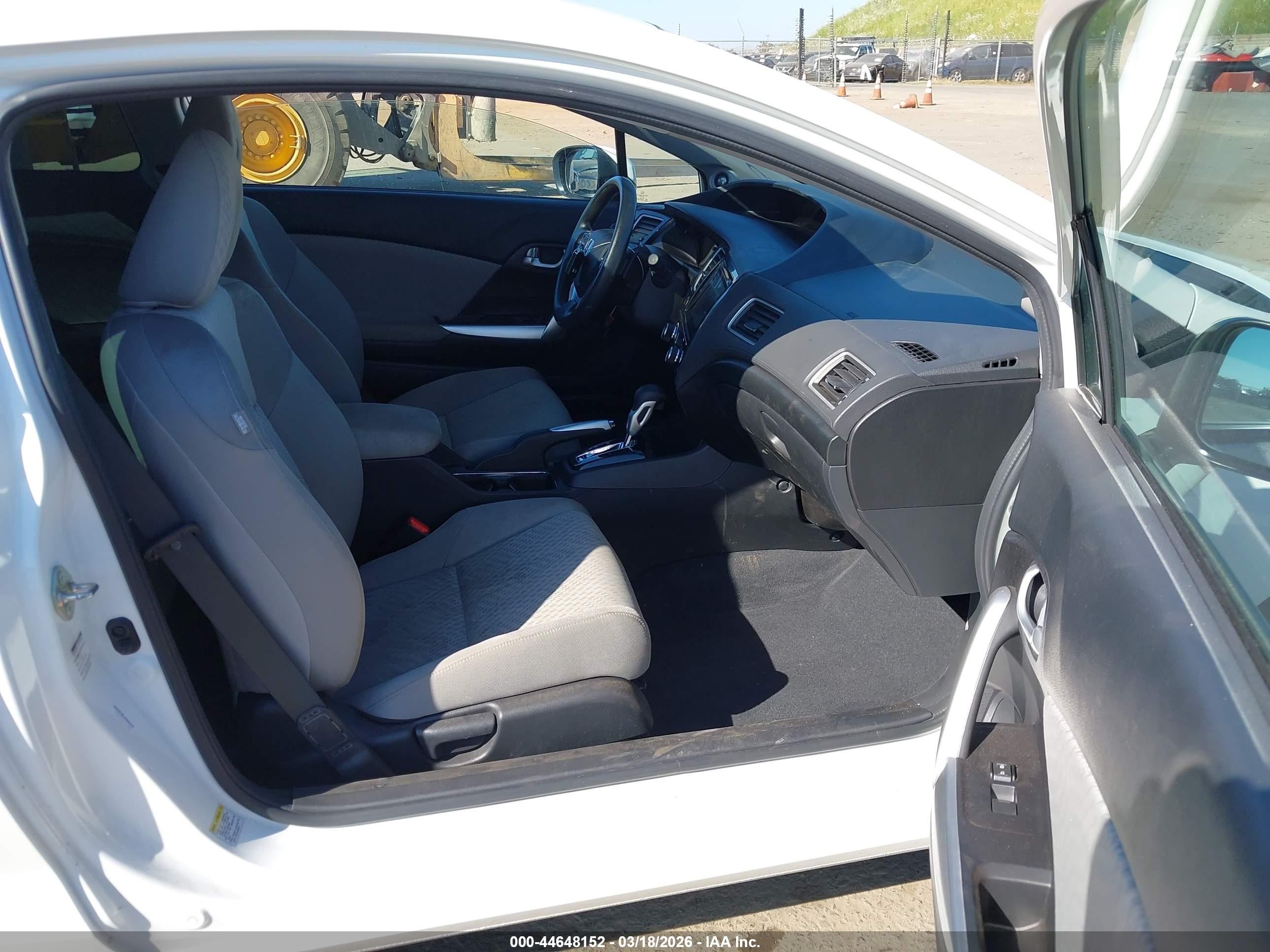 2015 Honda Civic Ex White vin: 2HGFG3B89FH521007