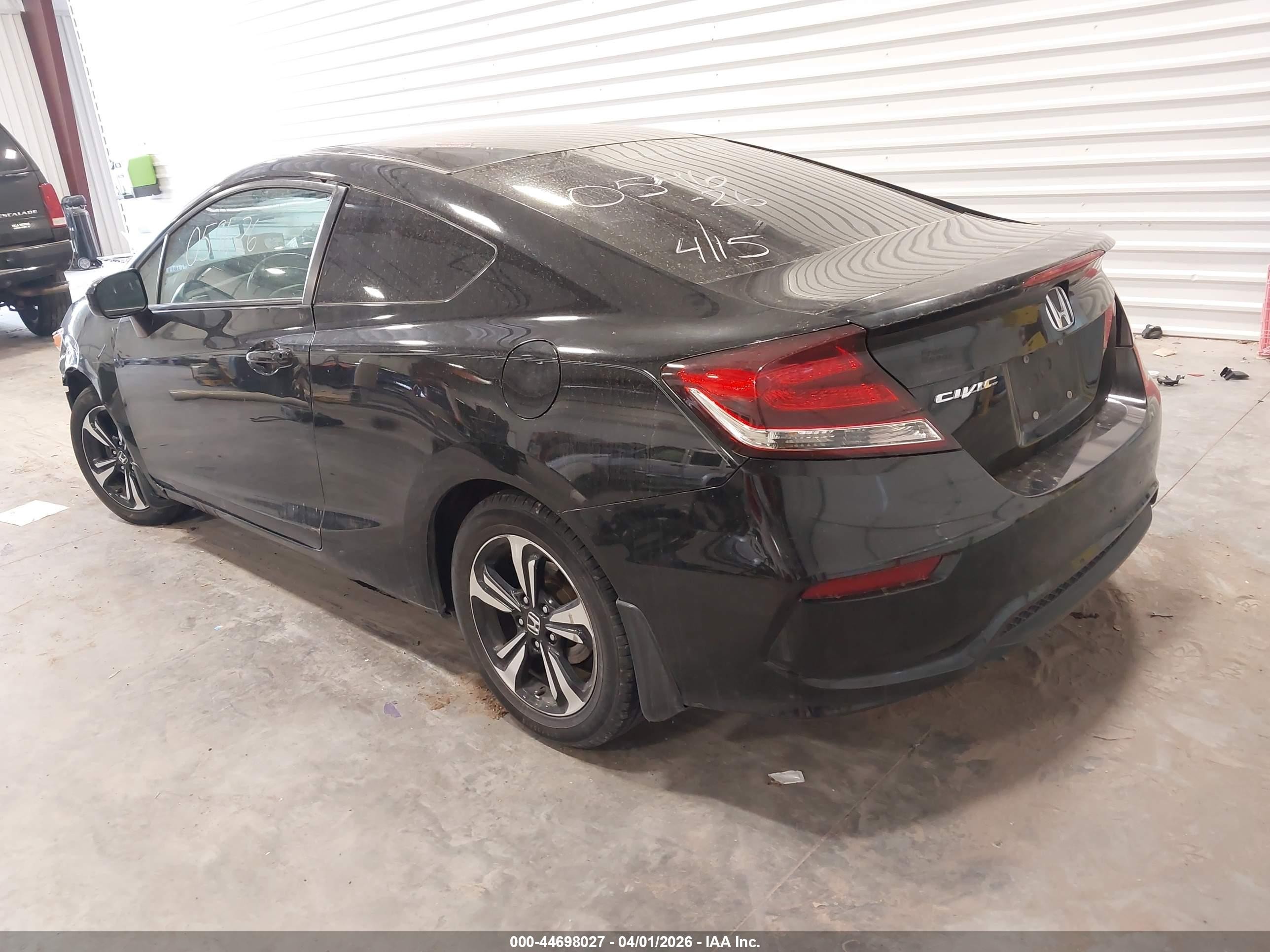 2015 Honda Civic Ex Black vin: 2HGFG3B89FH530435