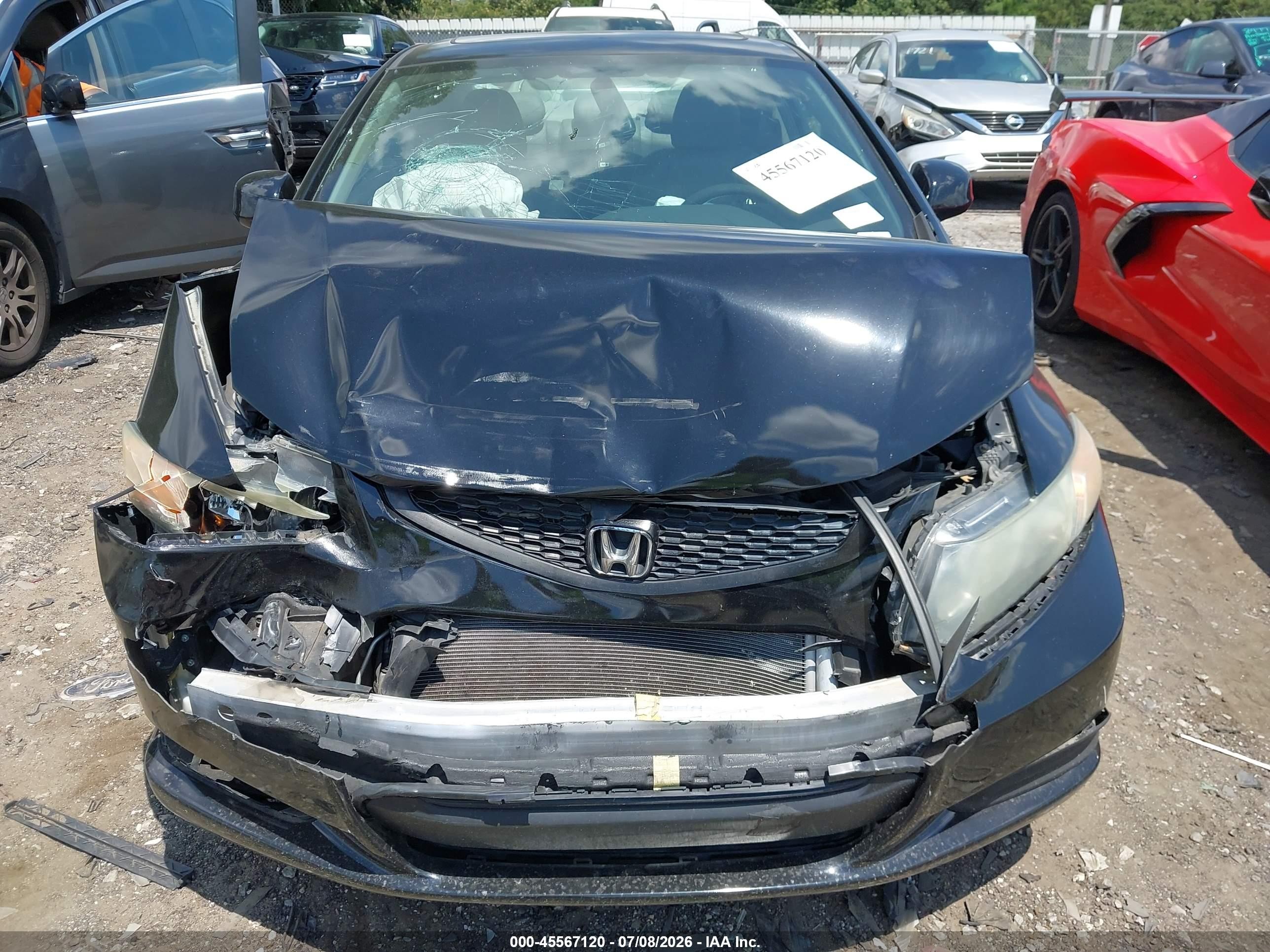 2012 Honda Civic Ex Black vin: 2HGFG3B8XCH504986