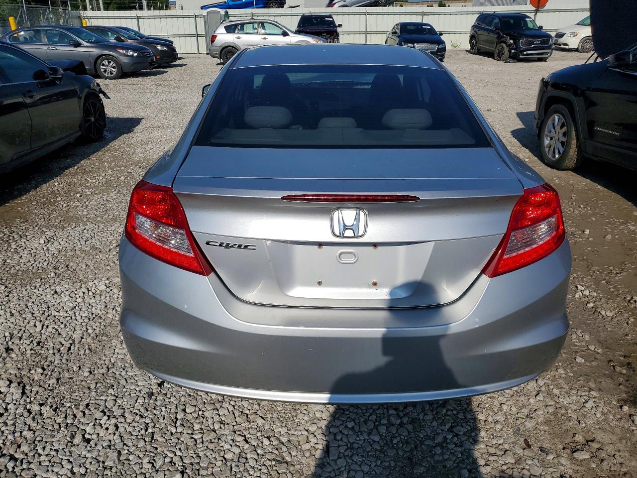 2012 Honda Civic Ex Silver vin: 2HGFG3B8XCH510173