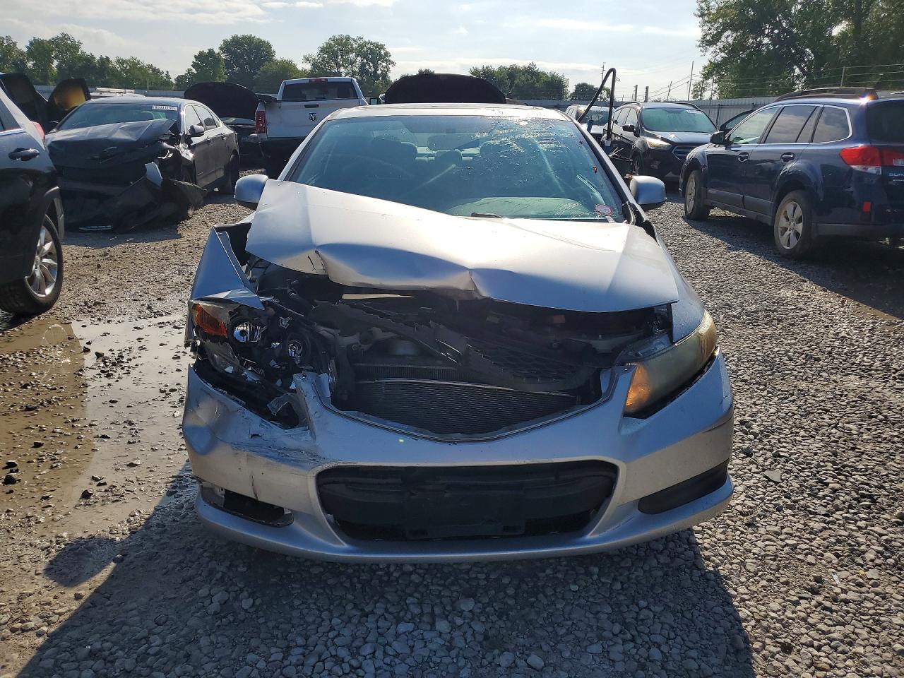 2012 Honda Civic Ex Silver vin: 2HGFG3B8XCH510173
