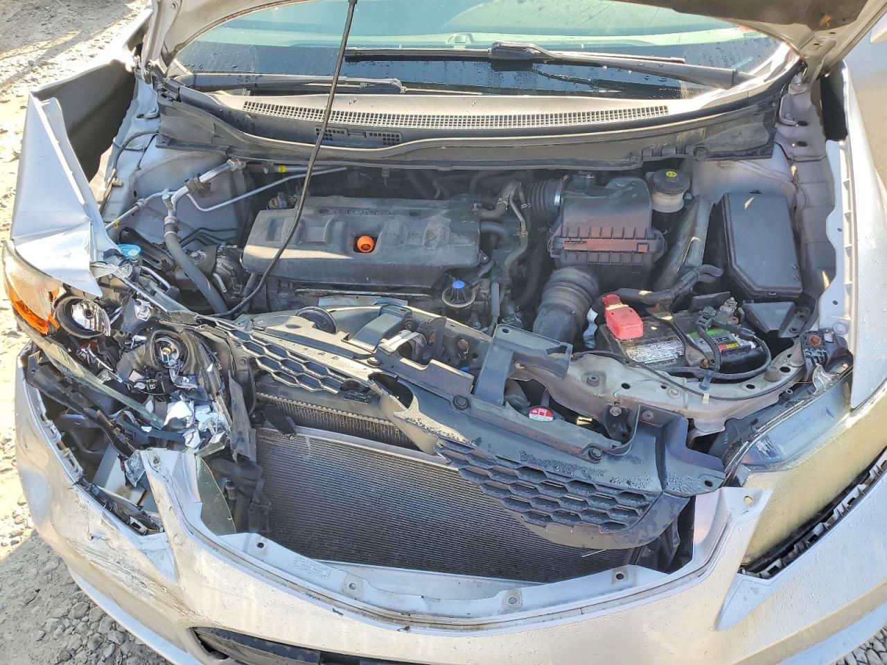 2012 Honda Civic Ex Silver vin: 2HGFG3B8XCH510173