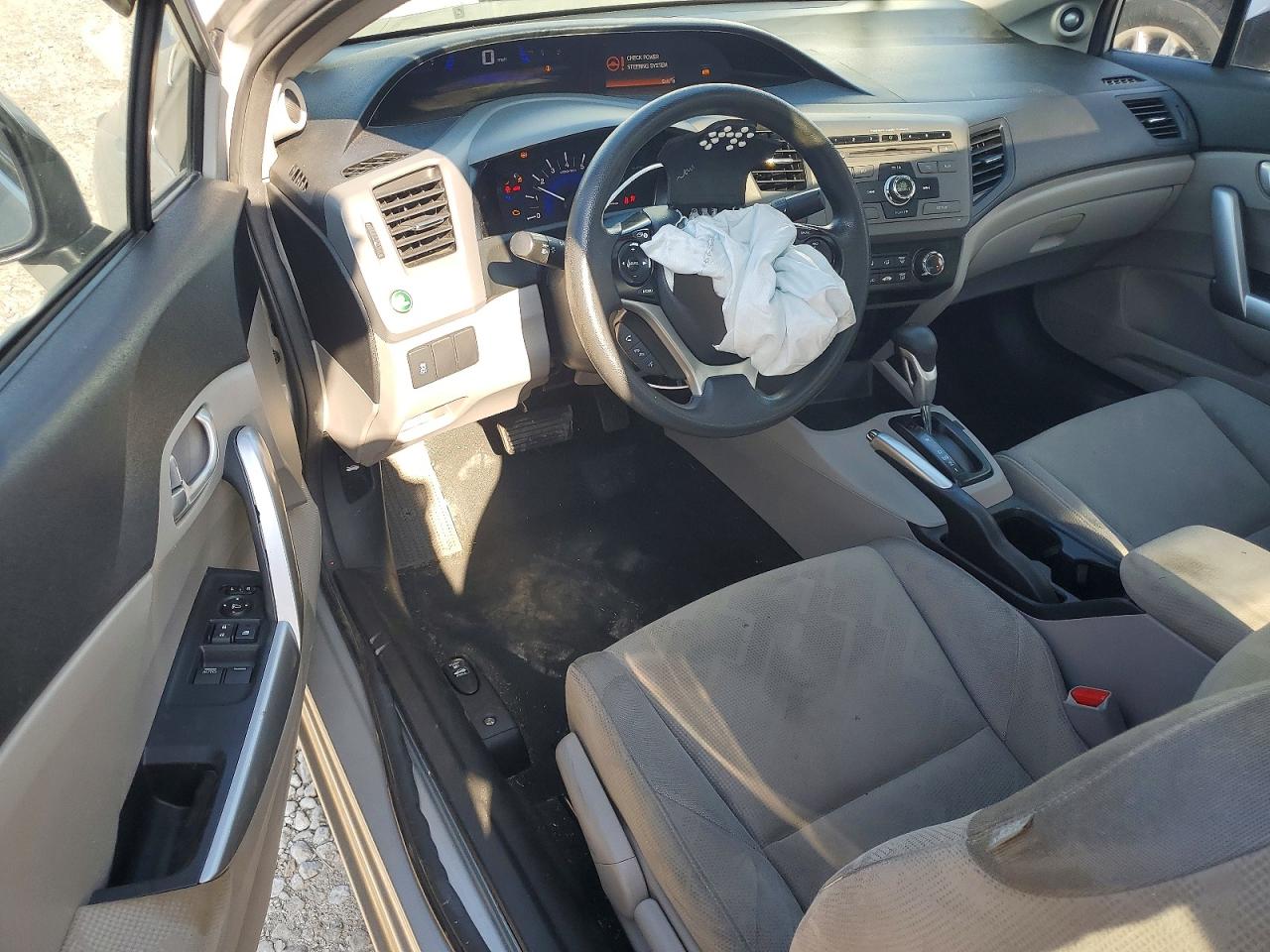 2012 Honda Civic Ex Silver vin: 2HGFG3B8XCH510173