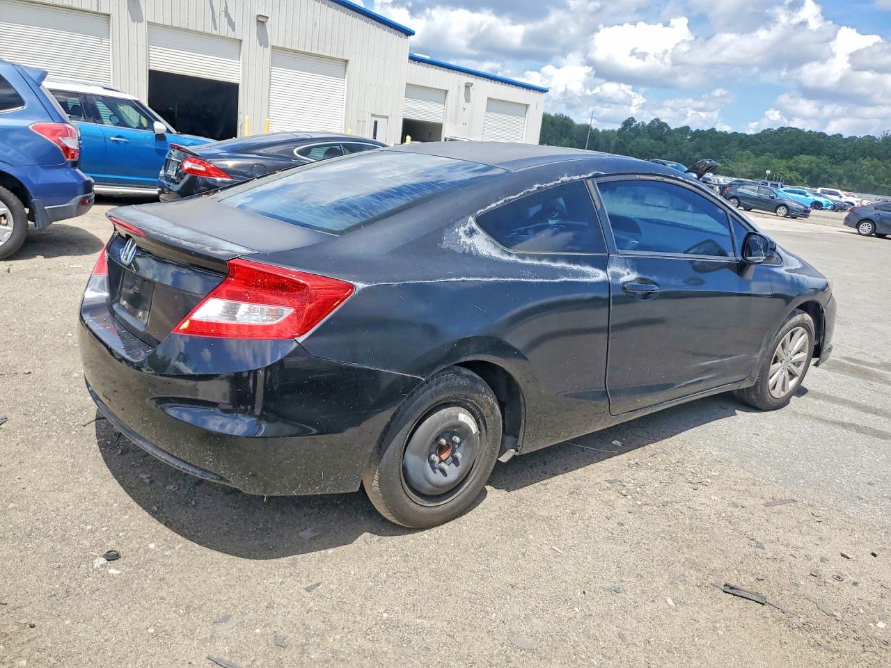 2012 Honda Civic Ex Black vin: 2HGFG3B8XCH546333