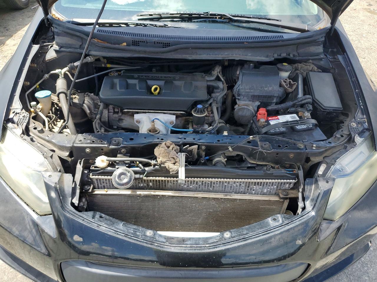2012 Honda Civic Ex Black vin: 2HGFG3B8XCH546333