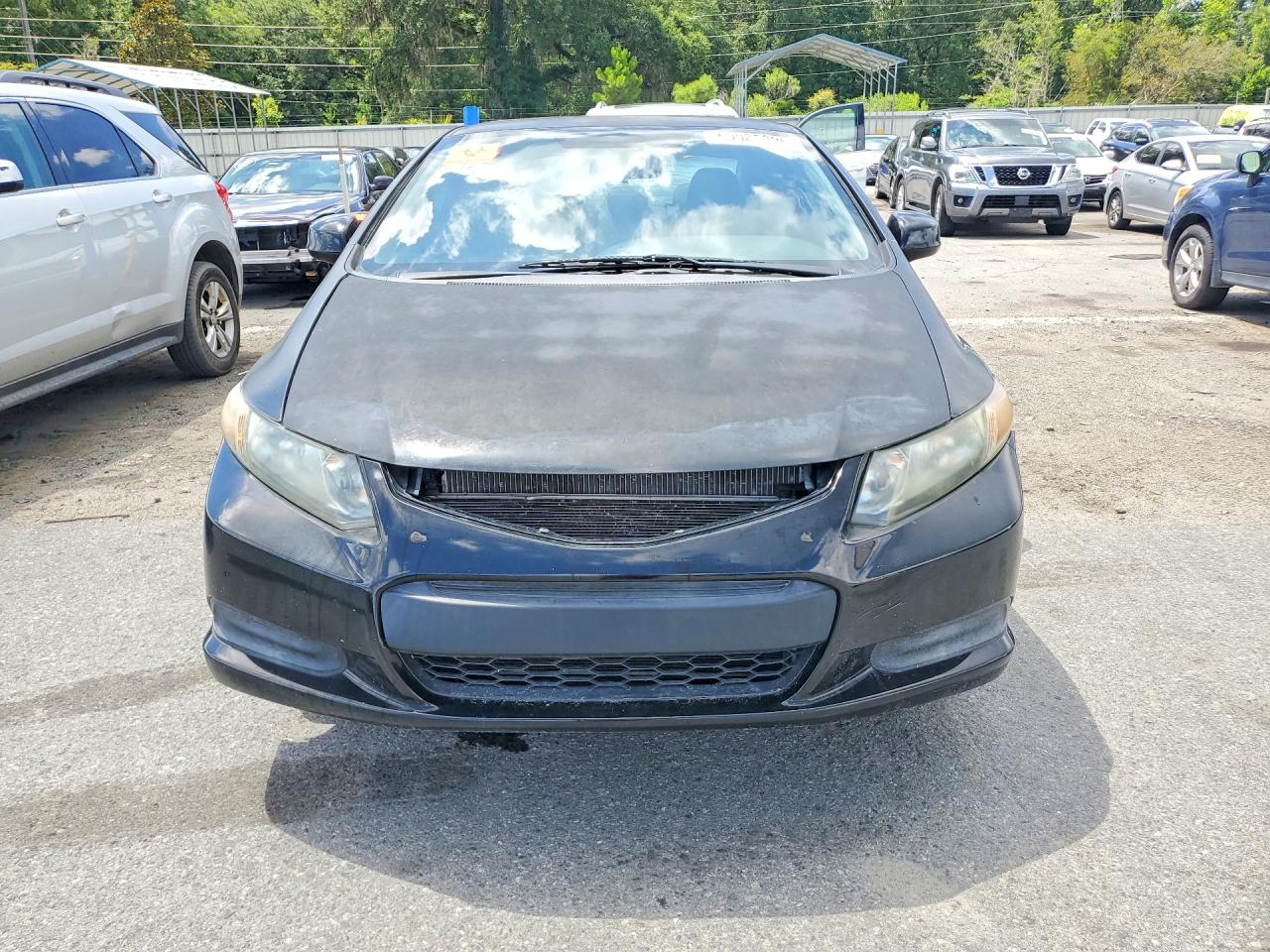 2012 Honda Civic Ex Black vin: 2HGFG3B8XCH546333