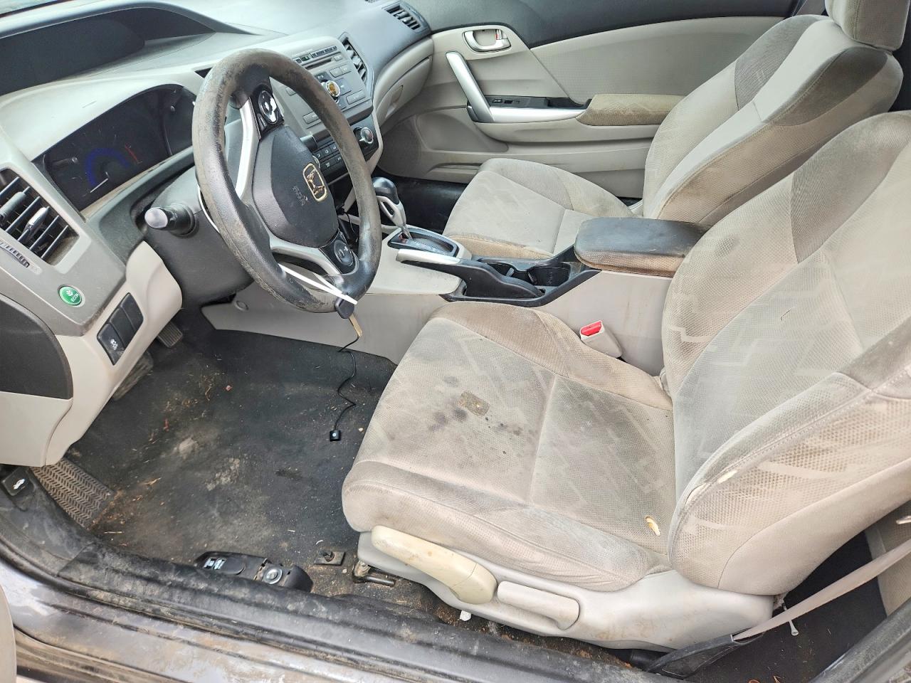 2012 Honda Civic Gray vin: 2HGFG3B8XCH556800