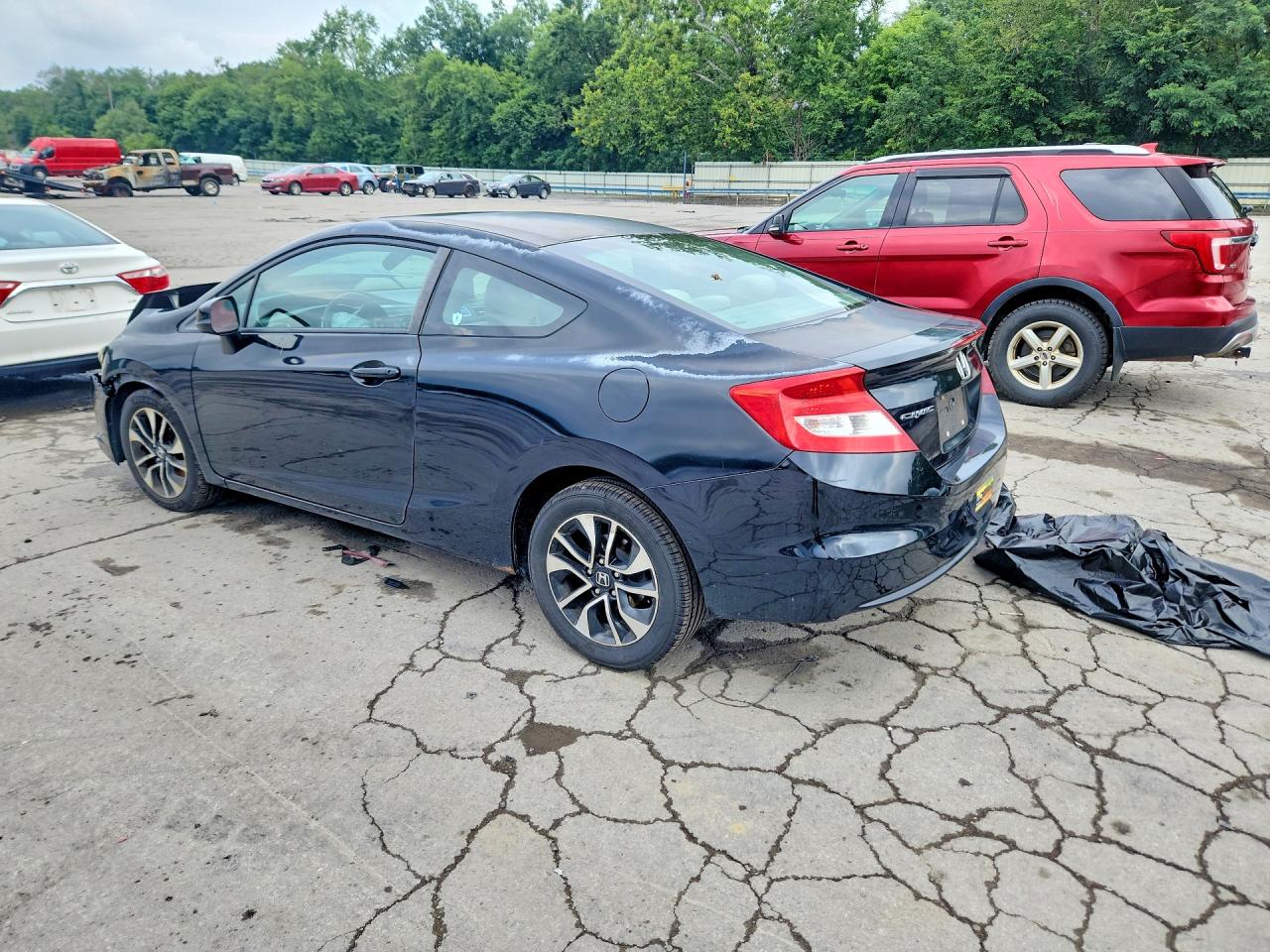 2013 Honda Civic Ex Black vin: 2HGFG3B8XDH512829