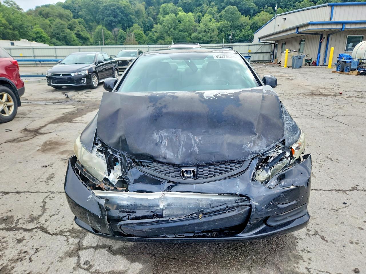 2013 Honda Civic Ex Black vin: 2HGFG3B8XDH512829