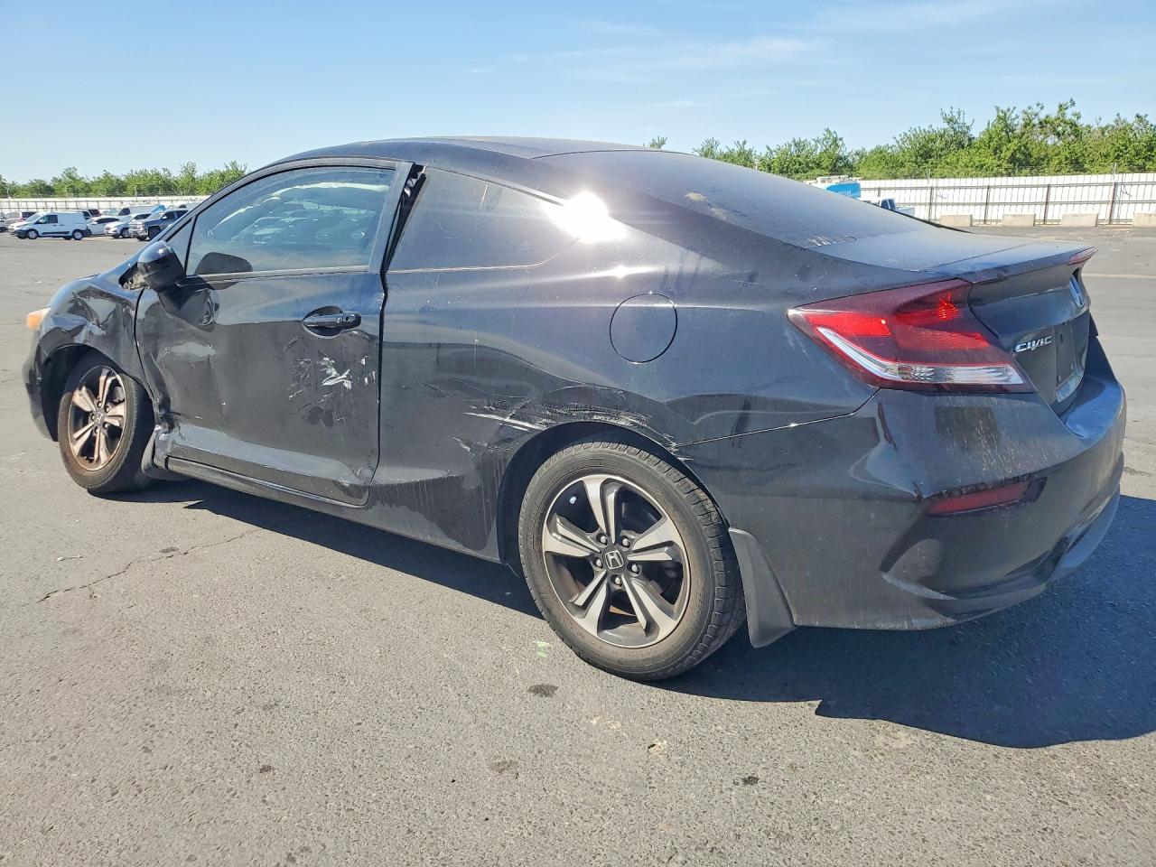 2014 Honda Civic Ex Черный vin: 2HGFG3B8XEH509897