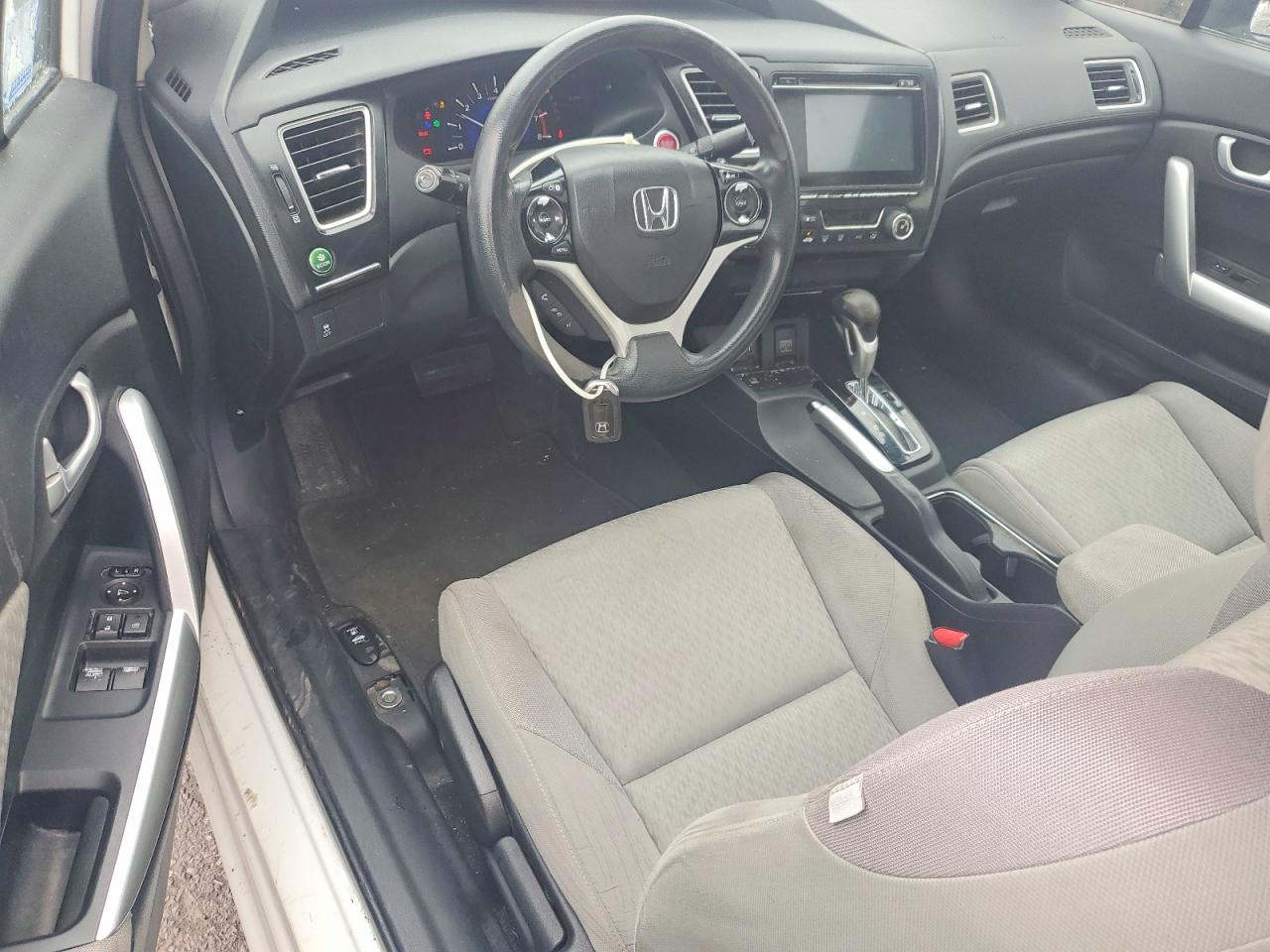 2014 Honda Civic White vin: 2HGFG3B8XEH512105
