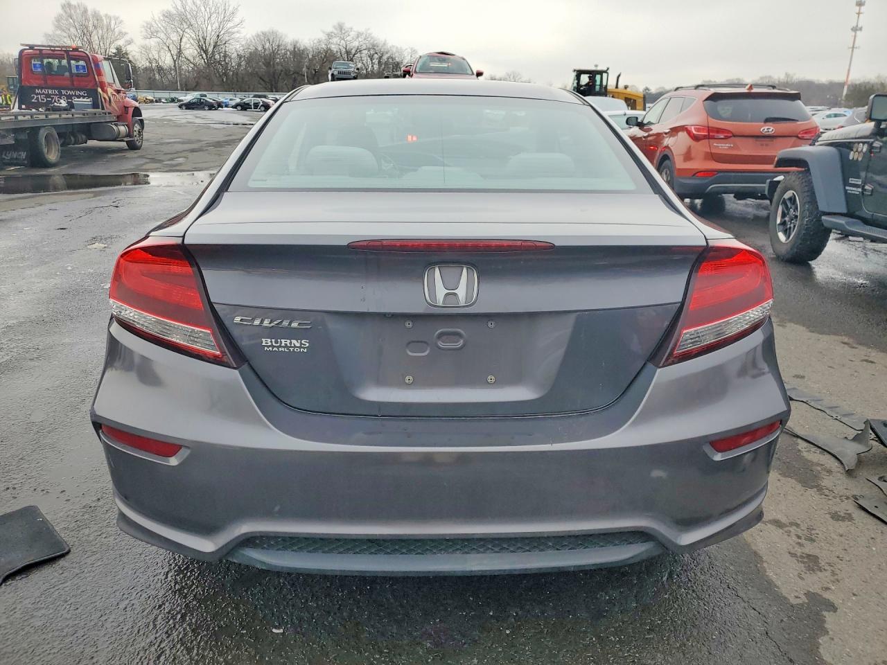 2014 Honda Civic Ex Серый vin: 2HGFG3B8XEH514713