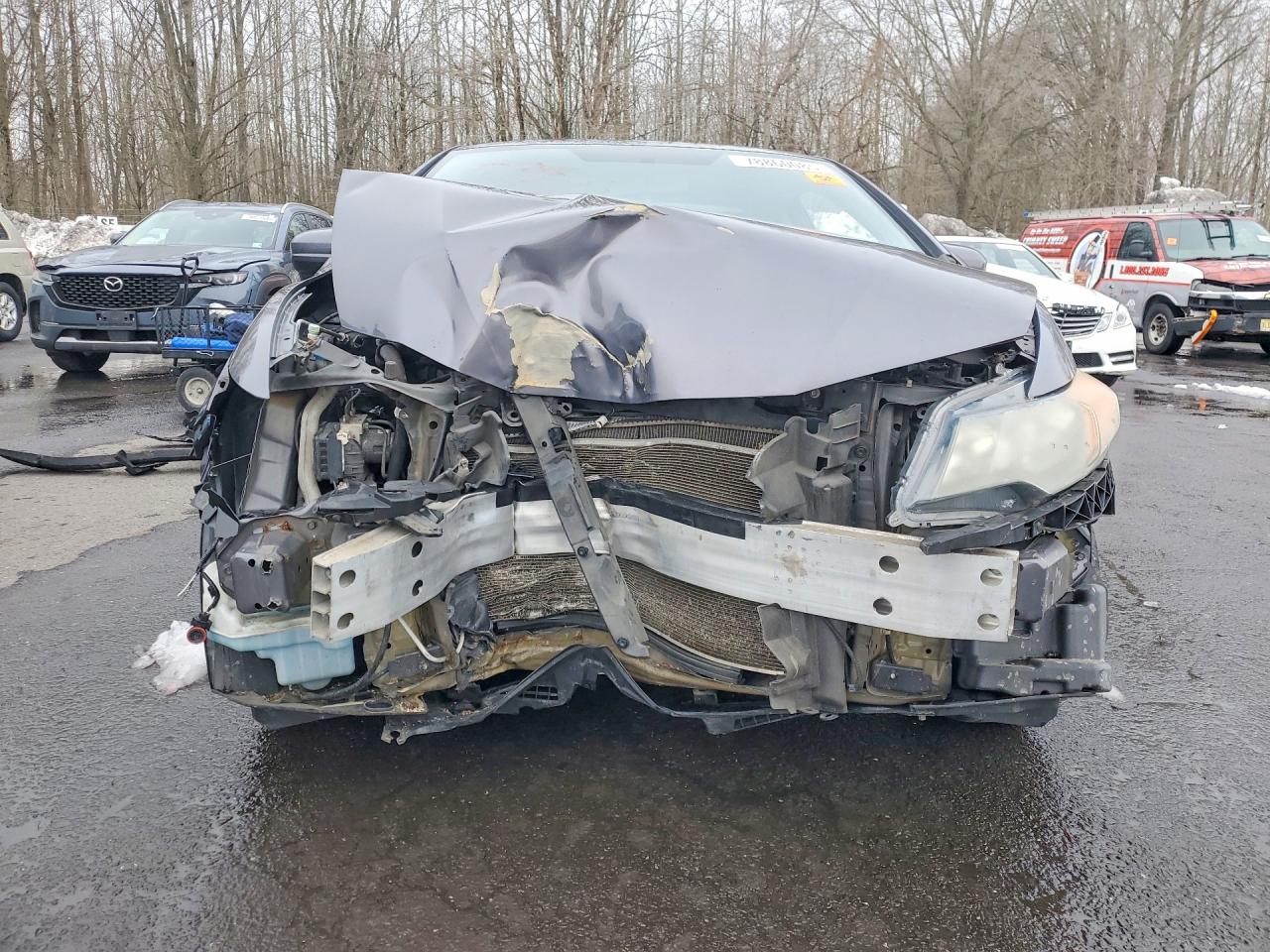 2014 Honda Civic Ex Серый vin: 2HGFG3B8XEH514713