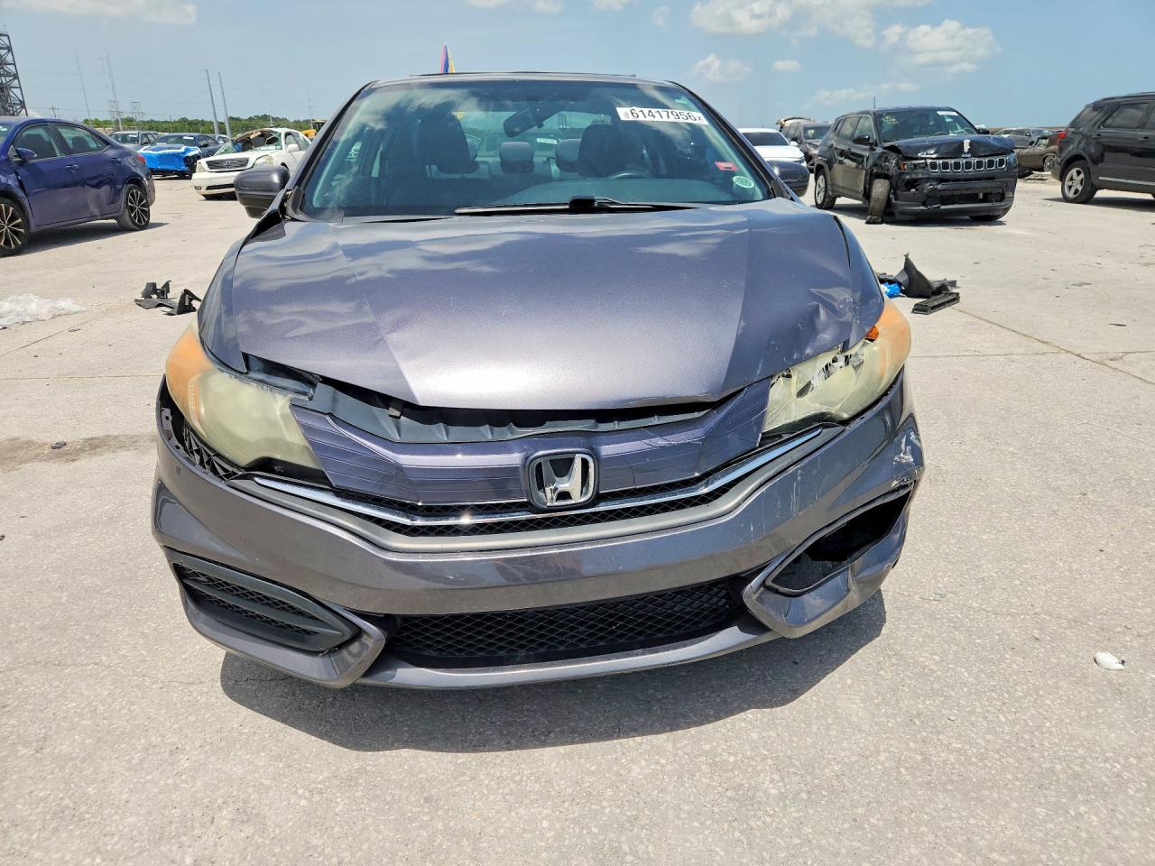 2015 Honda Civic Ex Charcoal vin: 2HGFG3B8XFH507035