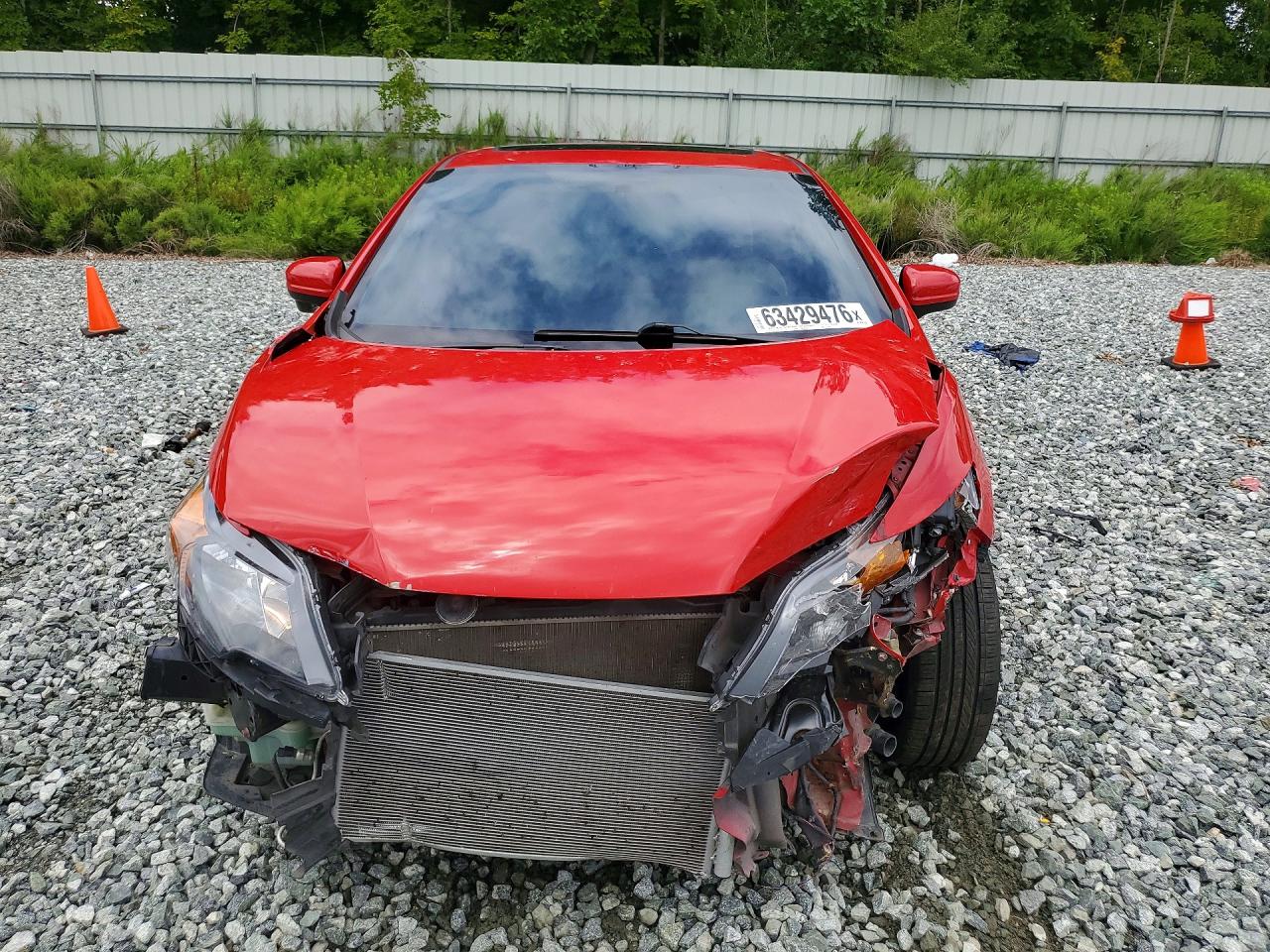 2015 Honda Civic Ex Red vin: 2HGFG3B8XFH512168