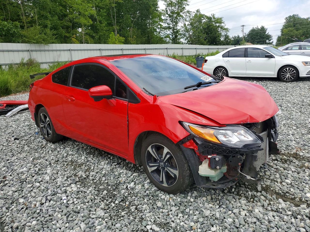 2015 Honda Civic Ex Red vin: 2HGFG3B8XFH512168