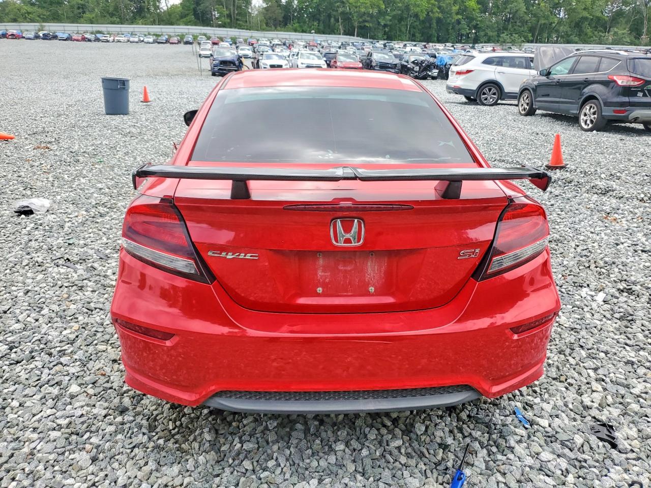 2015 Honda Civic Ex Red vin: 2HGFG3B8XFH512168