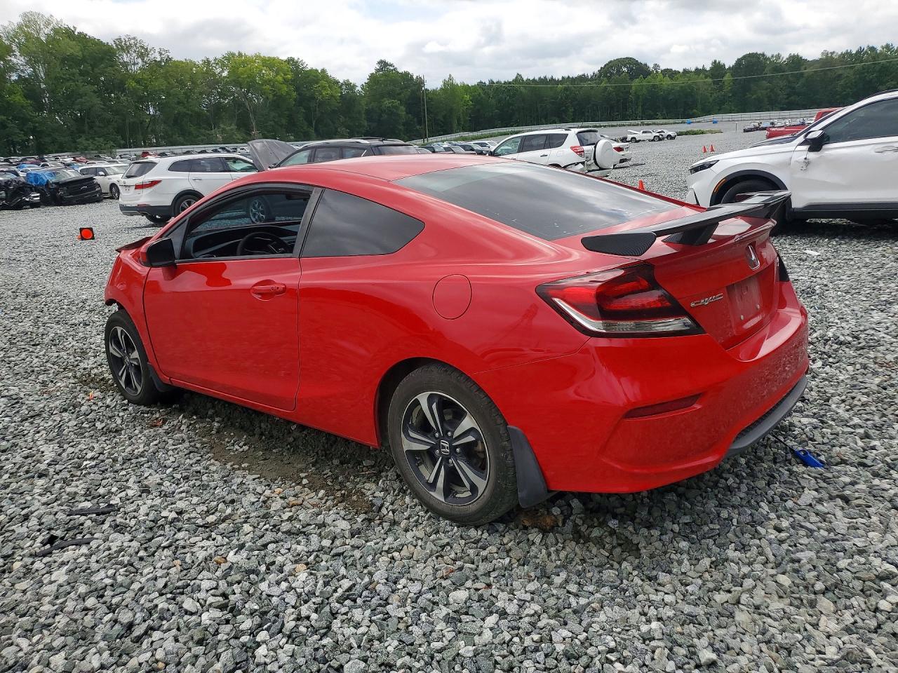 2015 Honda Civic Ex Red vin: 2HGFG3B8XFH512168