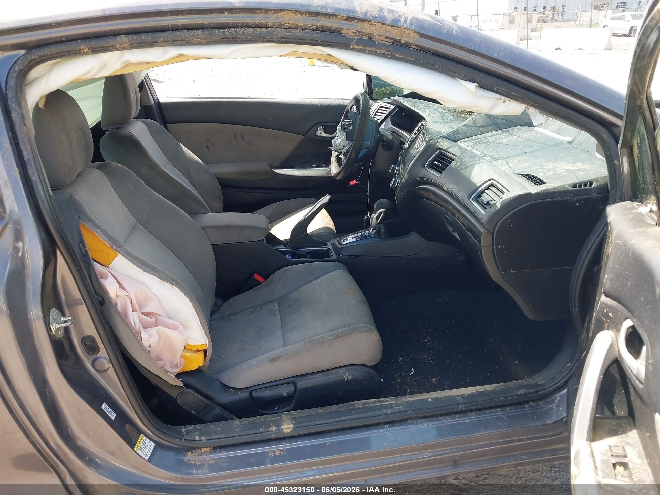 2015 Honda Civic Ex Gray vin: 2HGFG3B8XFH515801