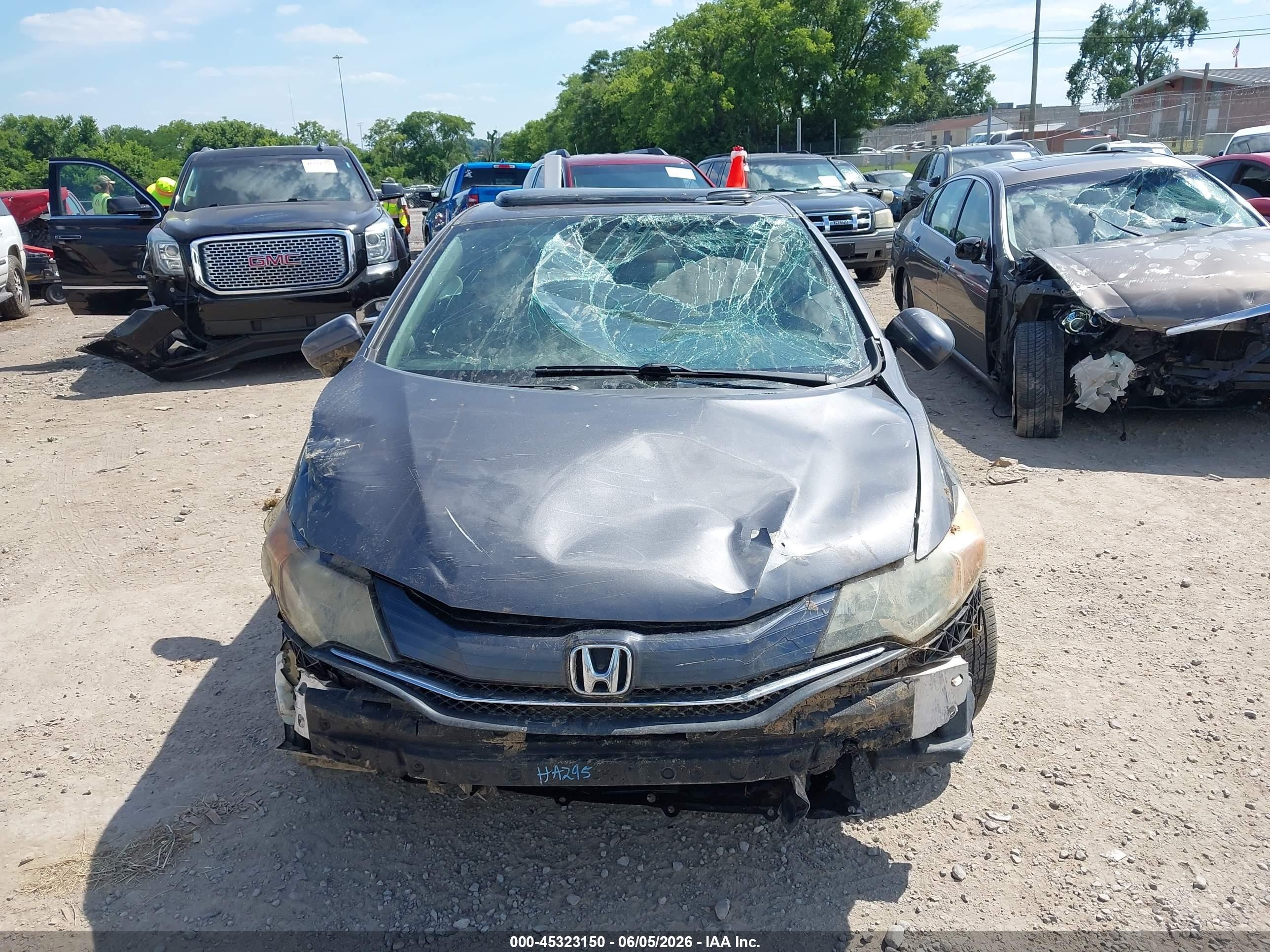 2015 Honda Civic Ex Gray vin: 2HGFG3B8XFH515801