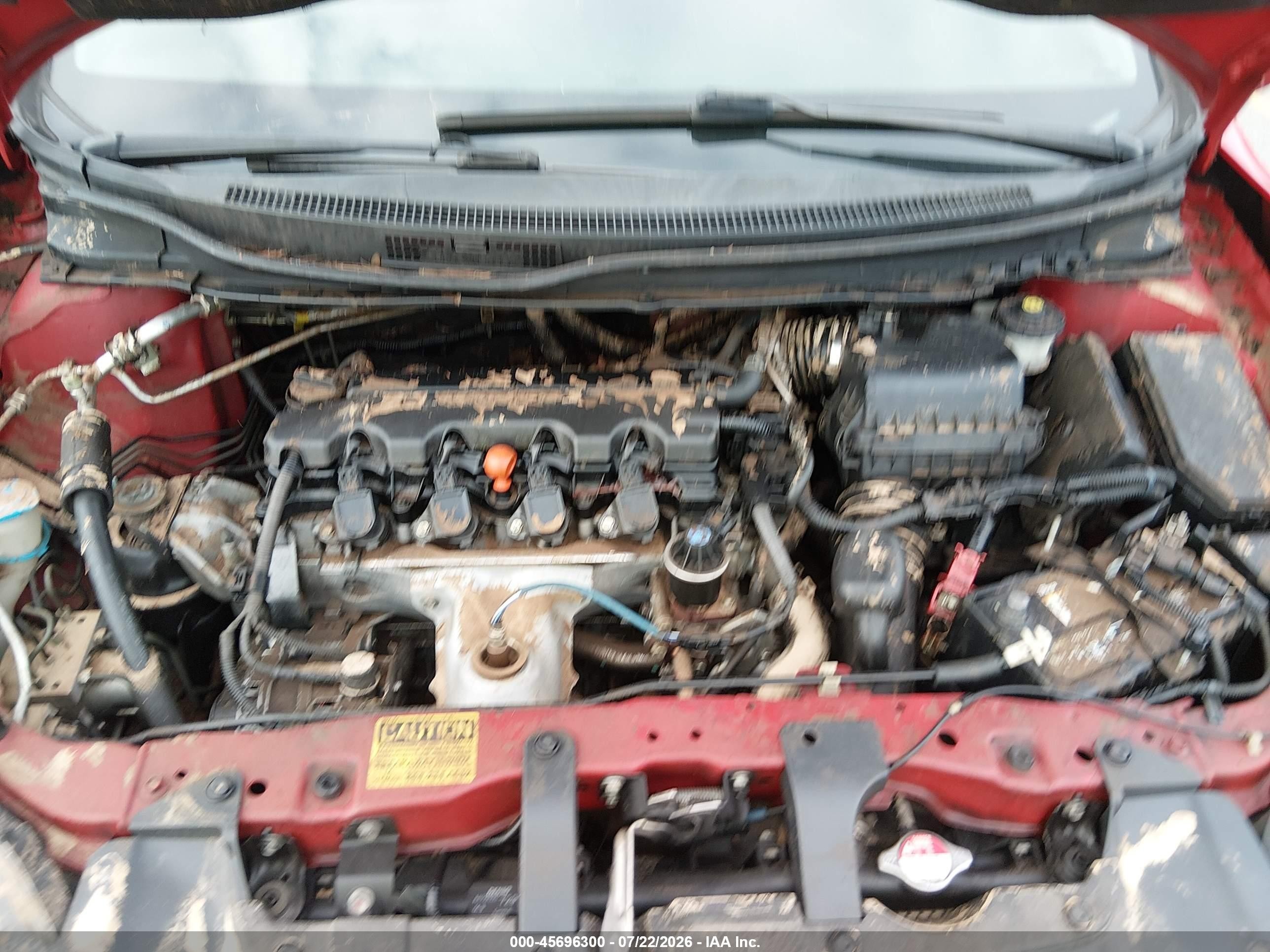 2015 Honda Civic Ex Красный vin: 2HGFG3B8XFH526720