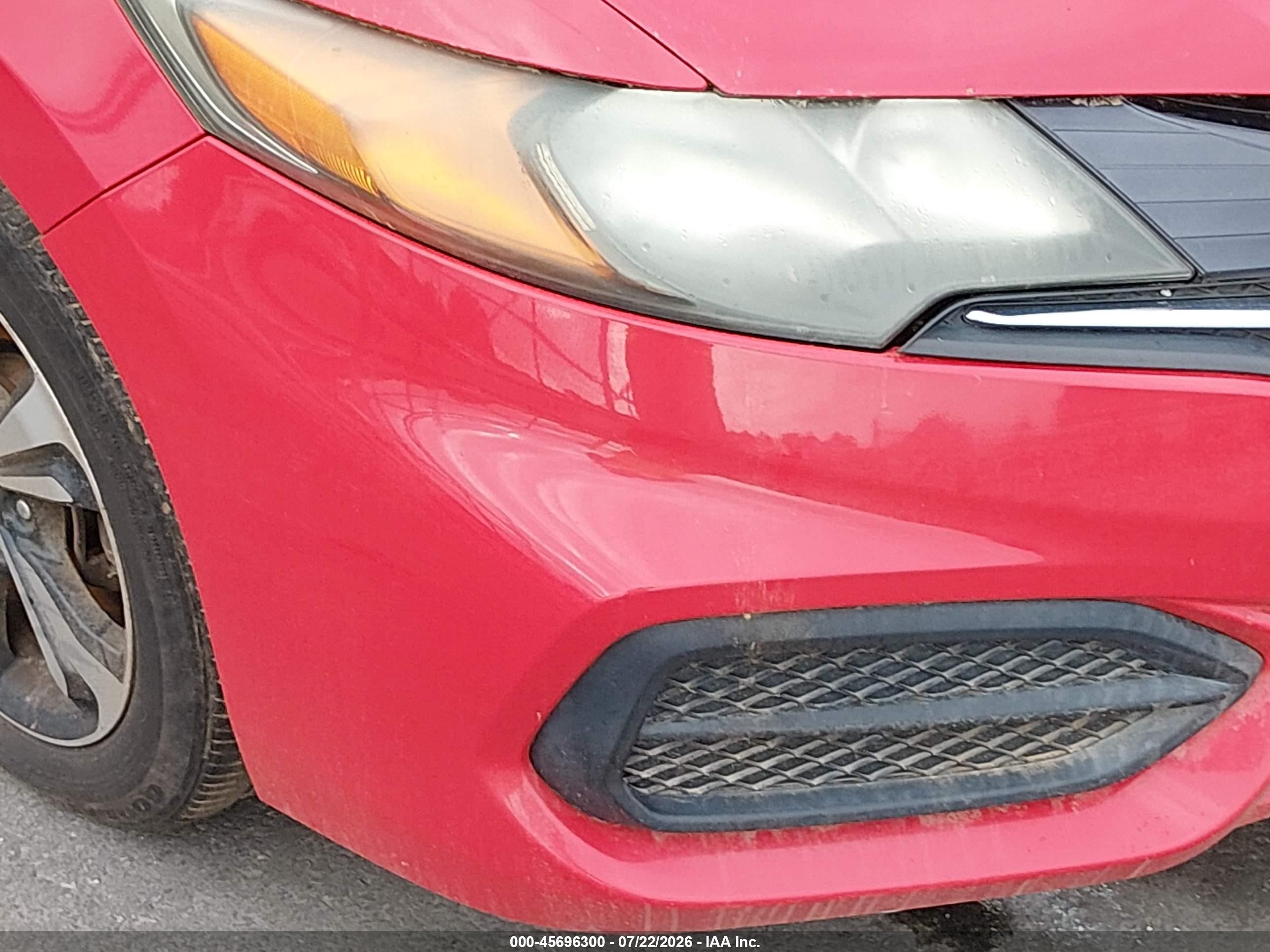 2015 Honda Civic Ex Красный vin: 2HGFG3B8XFH526720