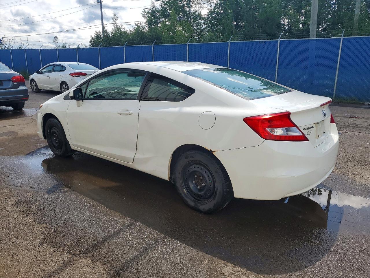 2013 Honda Civic Exl White vin: 2HGFG3B93DH001083