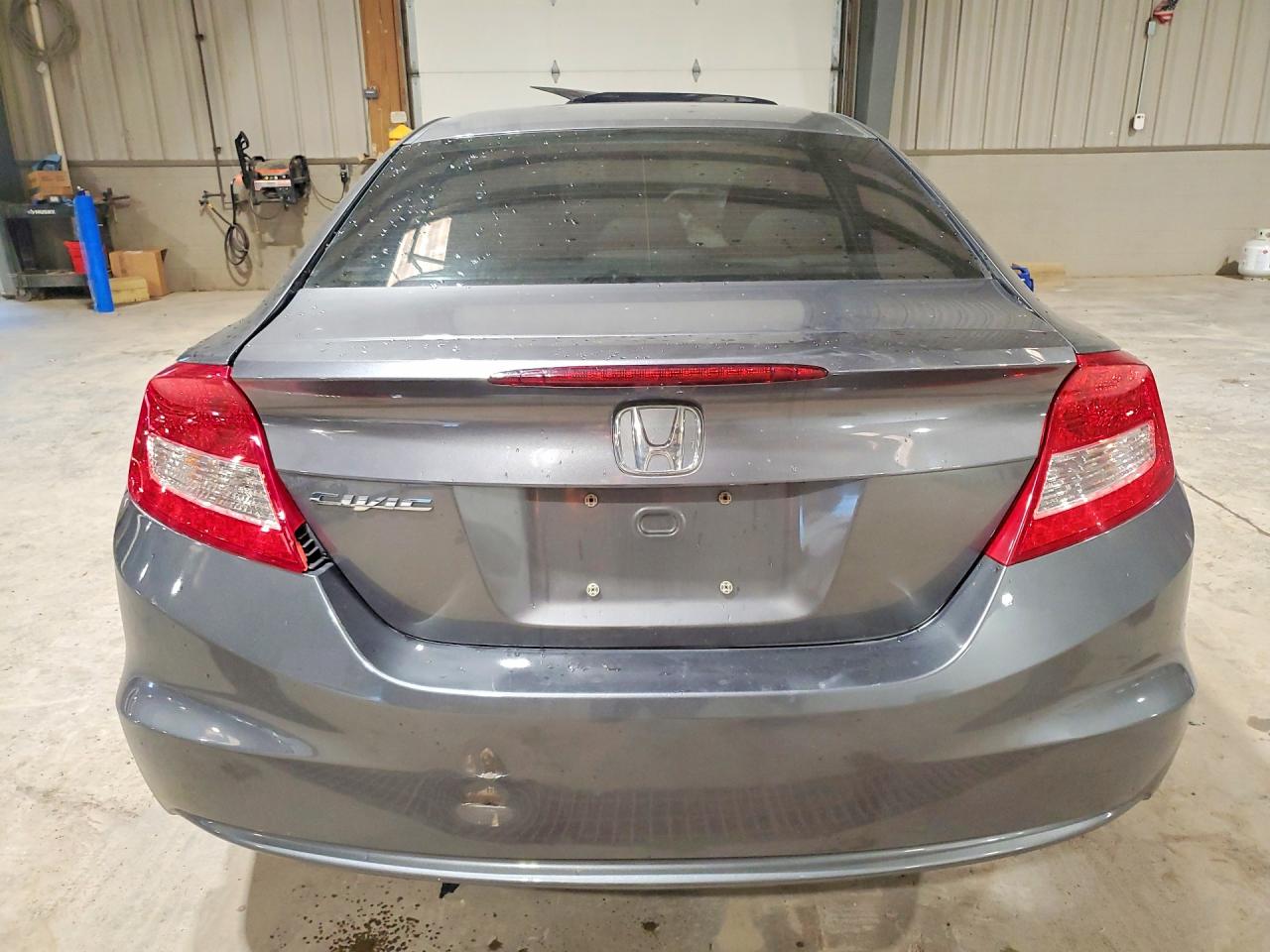2012 Honda Civic Exl Gray vin: 2HGFG3B96CH517775