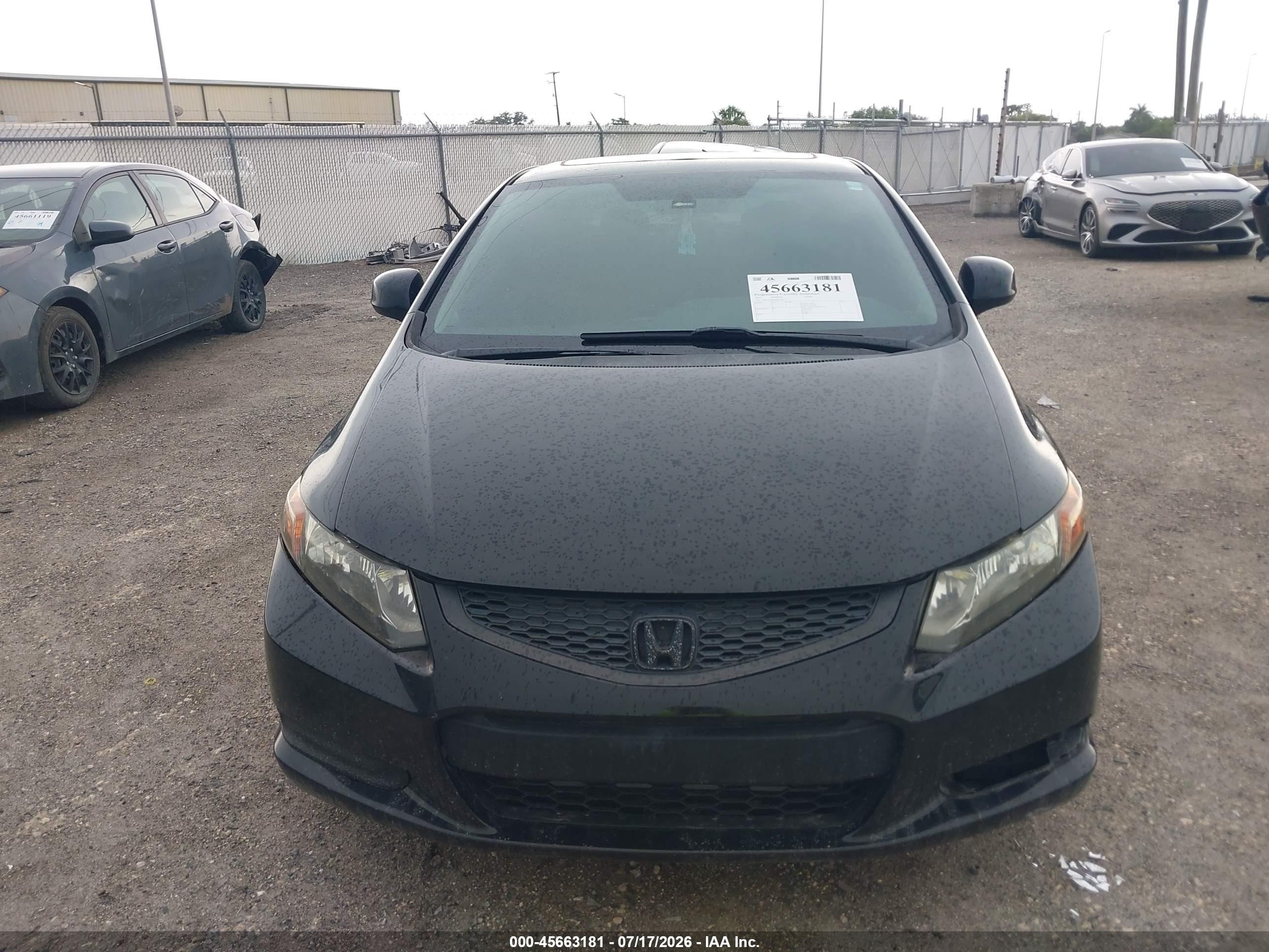 2012 Honda Civic Ex-l Черный vin: 2HGFG3B98CH527563