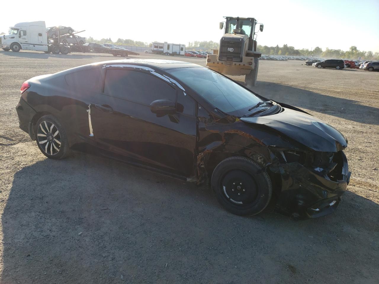 2015 Honda Civic Exl Black vin: 2HGFG3B99FH000636