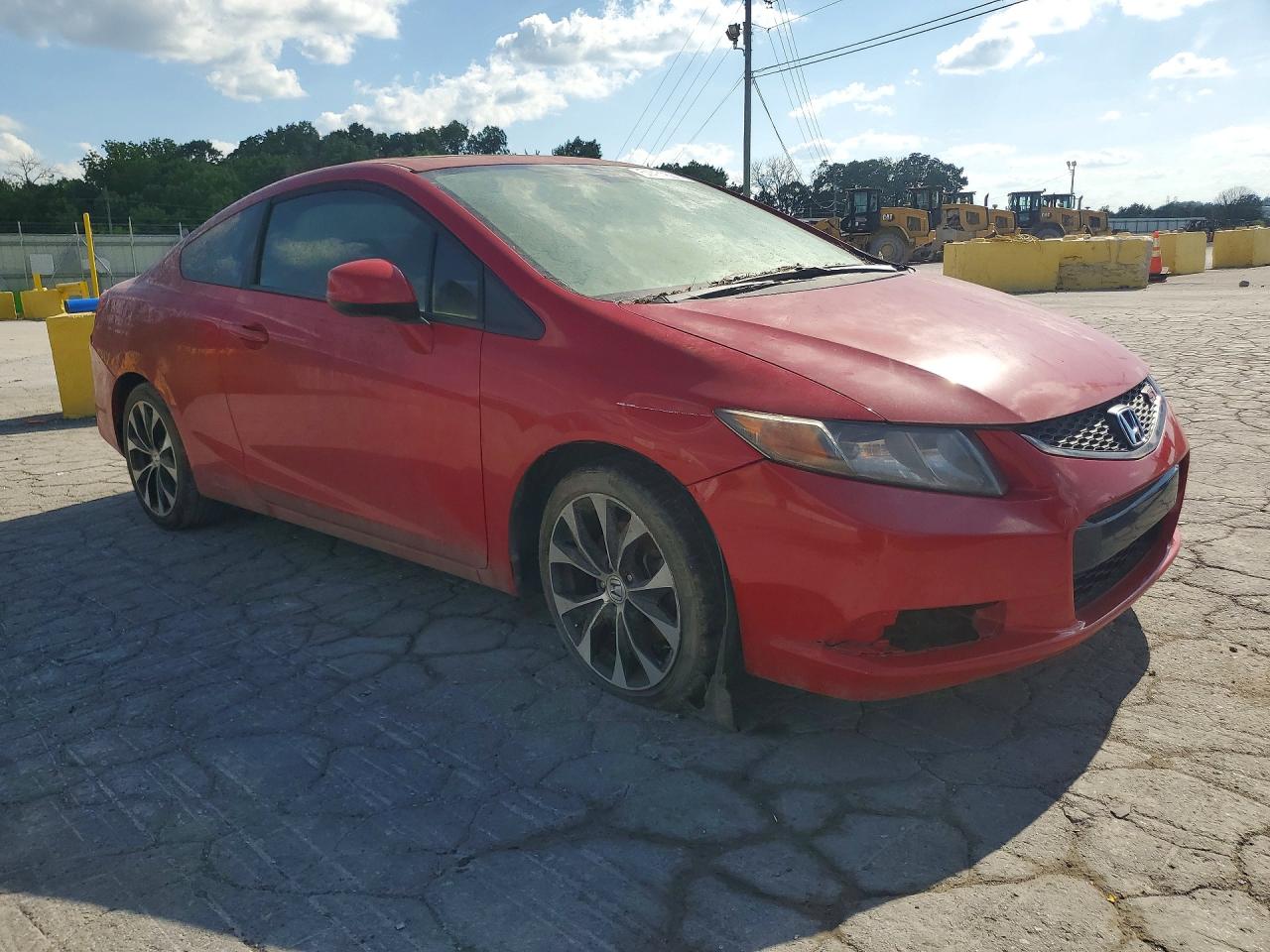 2012 Honda Civic Si Red vin: 2HGFG4A50CH703414