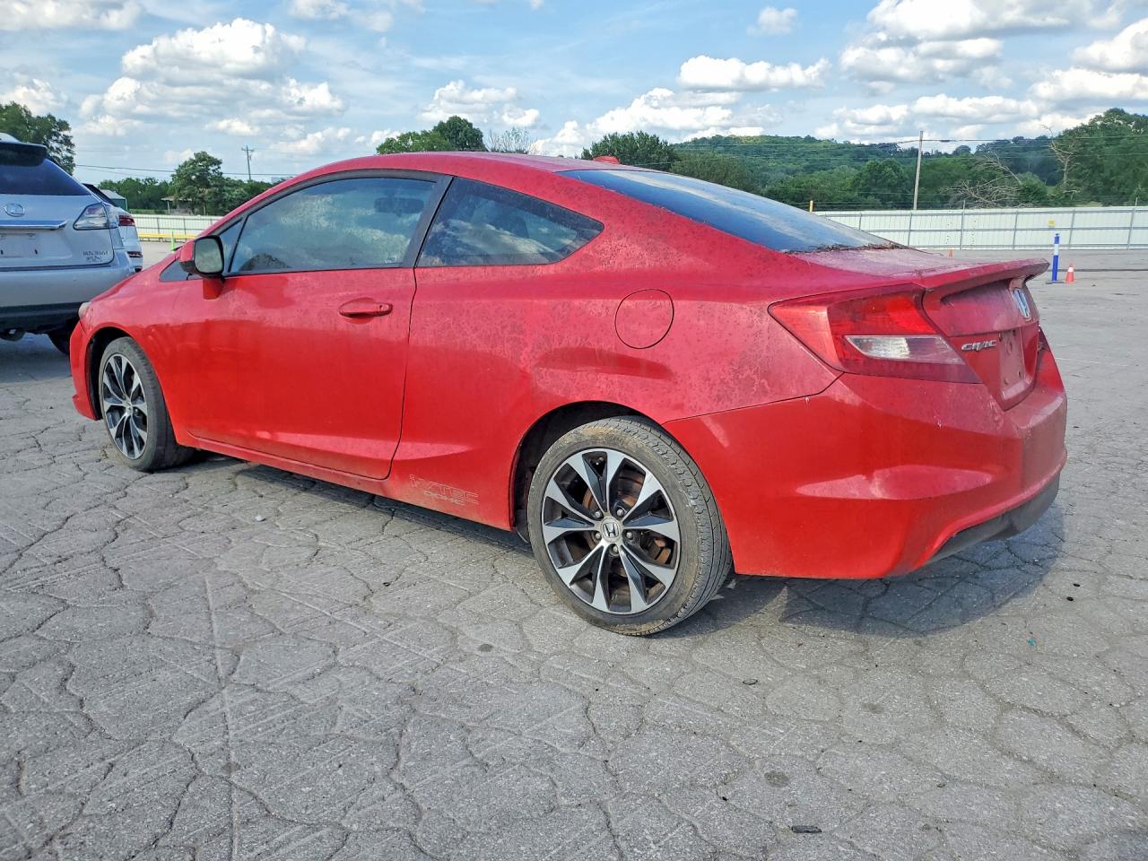 2012 Honda Civic Si Red vin: 2HGFG4A50CH703414